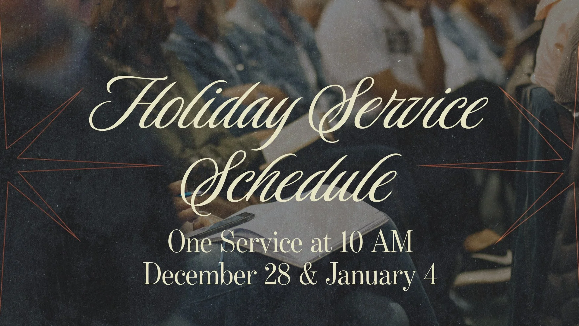 Holiday Service Schedule