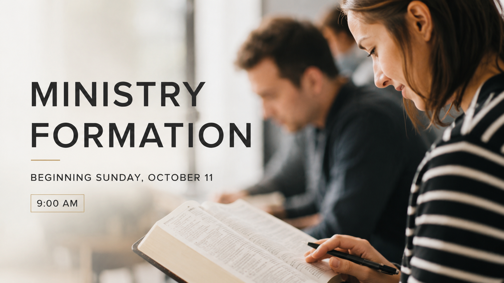 Ministry Formation Class