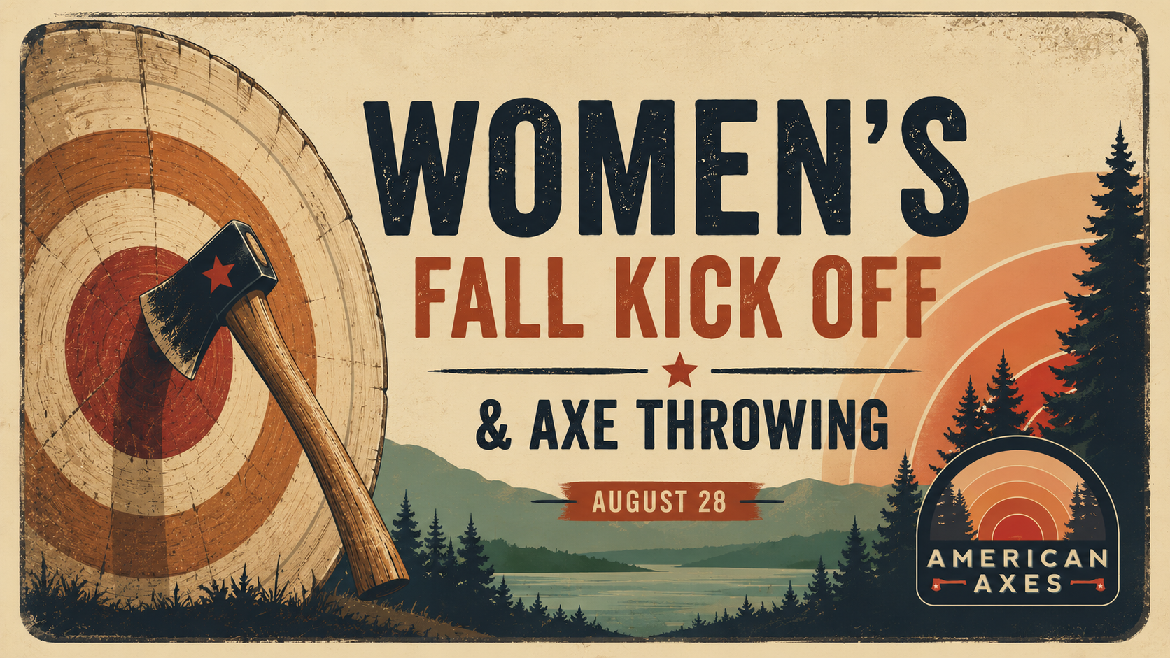 Women's Axe Throwing & Fall Kick-Off