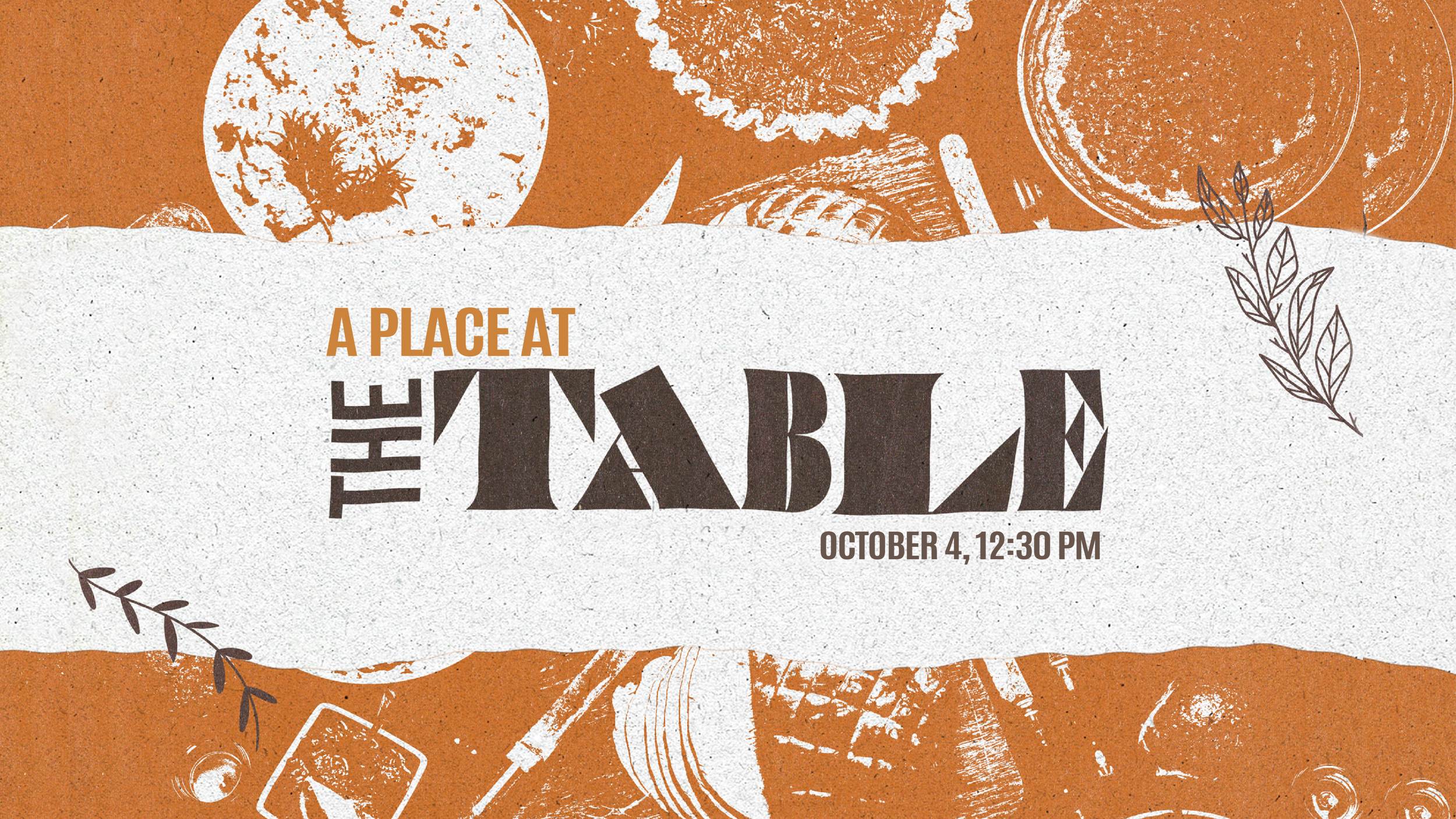 Come to the Table Potluck