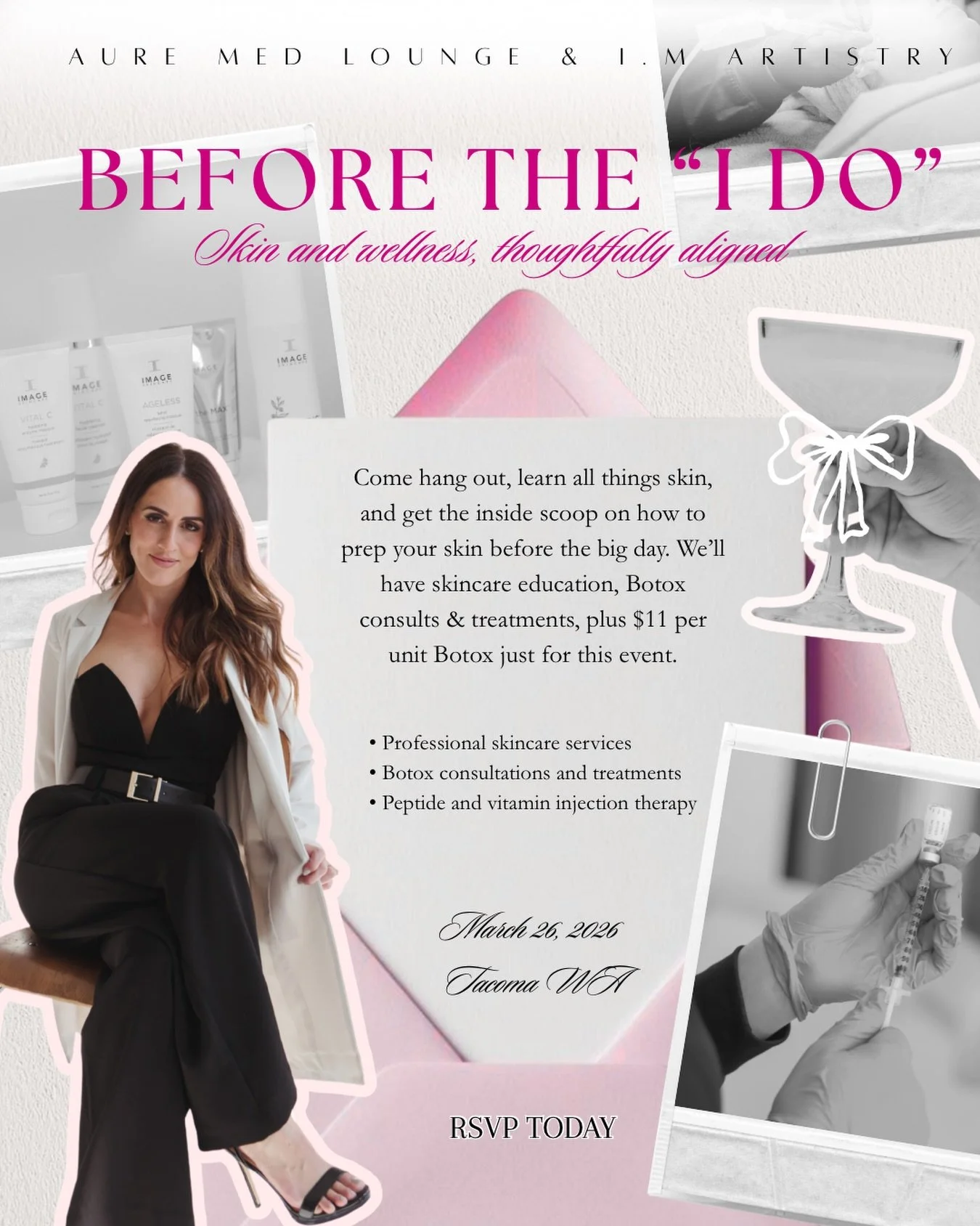 Calling all brides who are not playing about their glow. ✨

Let&rsquo;s be honest&hellip; you don&rsquo;t just want to look &ldquo;pretty&rdquo; on your wedding day.

You want to look unforgettable.
Flawless in photos.
Radiant in person.
The kind of 