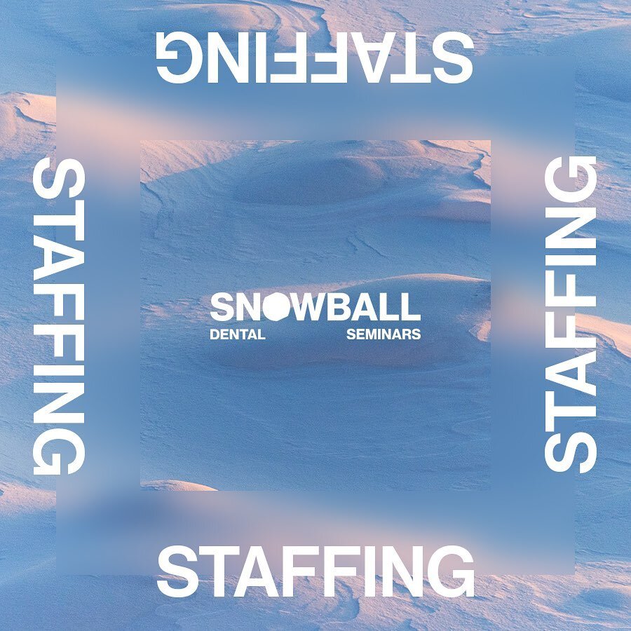 Everyone is talking about it &ndash; staffing. Keynote speakers Dr. Singh and Dr. Kollen will delve into attracting talent as well as retaining valuable team members at our next Snowball Seminar in Vancouver. Link in bio to learn more or reserve your