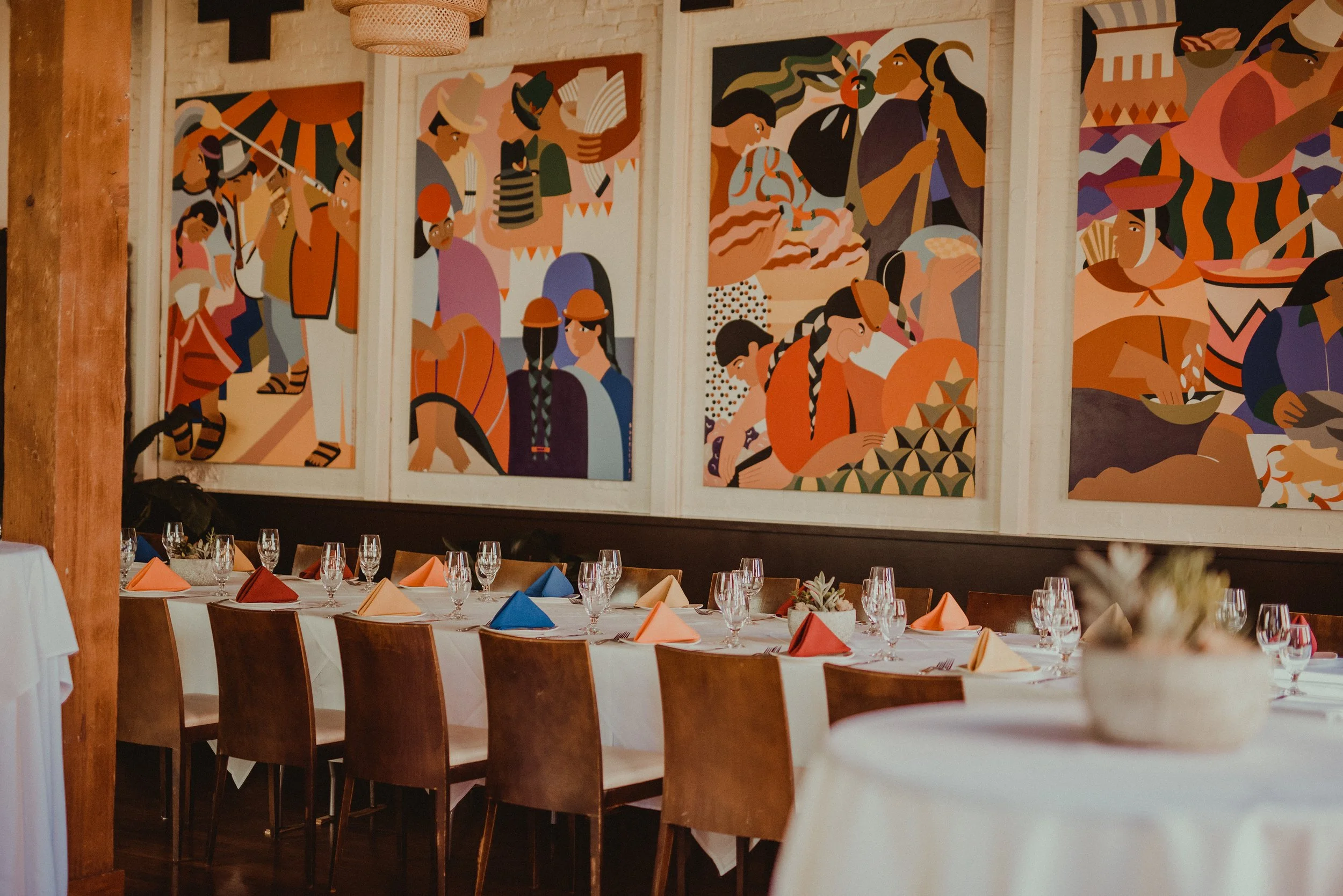 La Vida Andina mural — Buckley