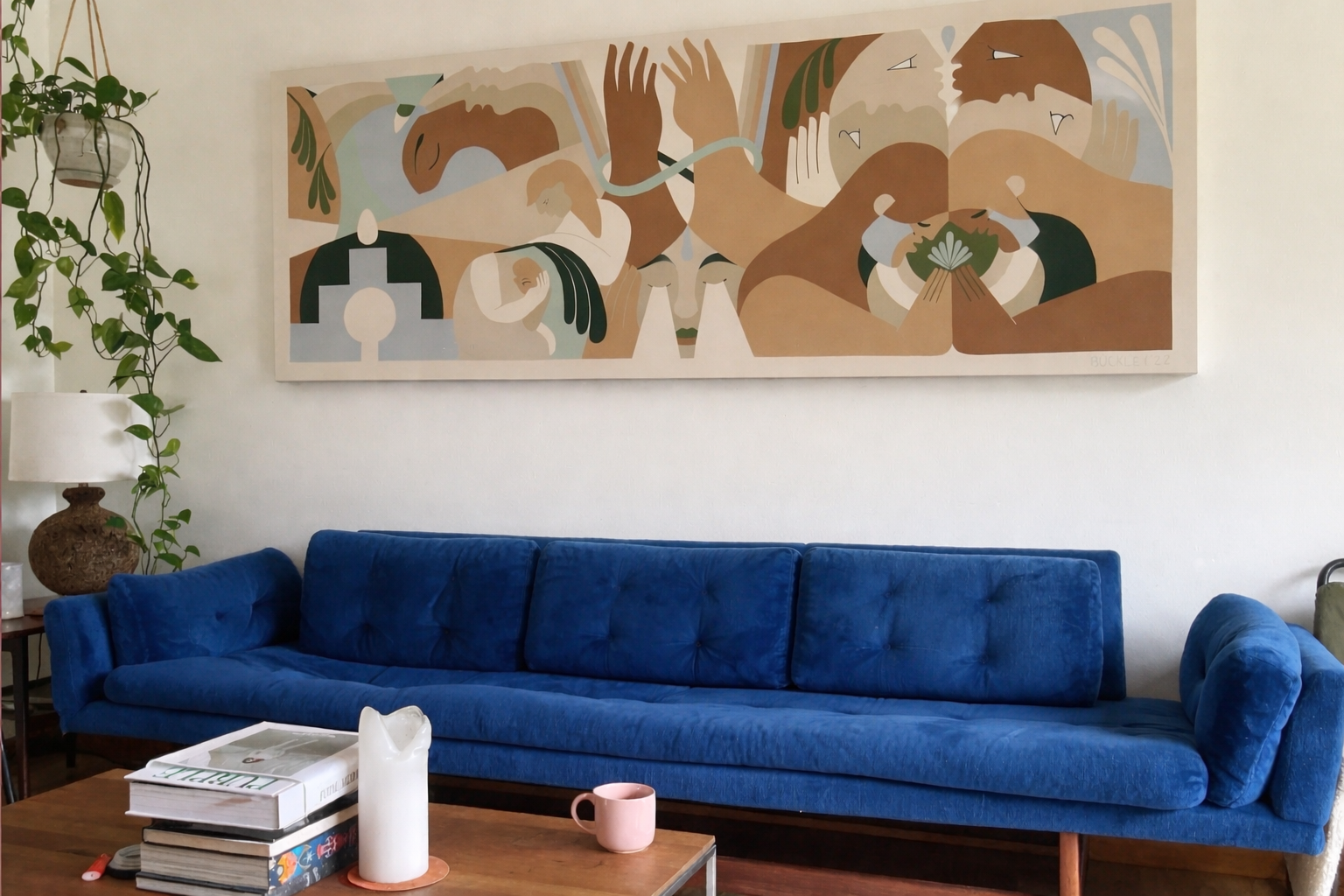 Catharsis — Buckley — 36x96 acrylic on canvas