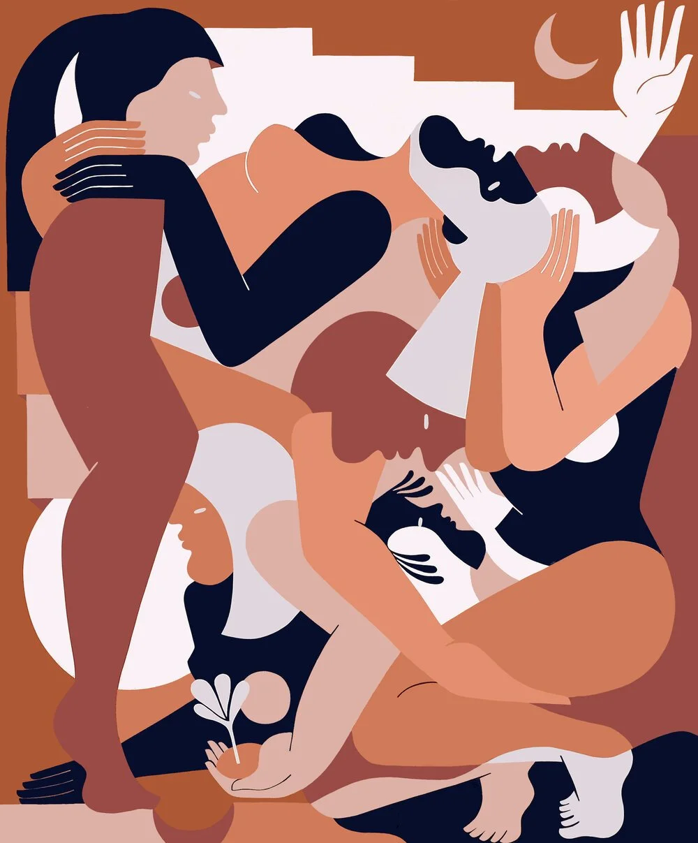 She Rise We Rise — Buckley — 60x72 acrylic on canvas