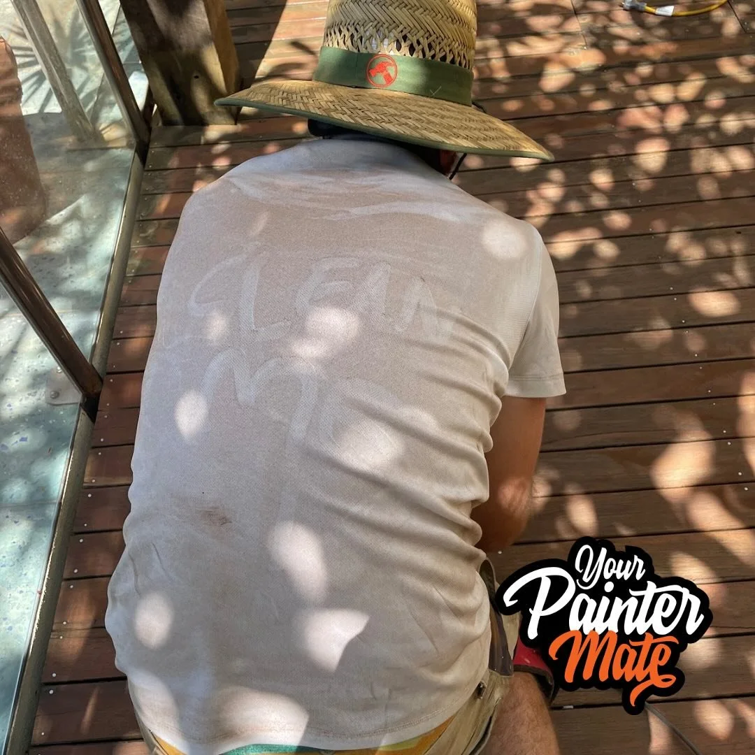 When you have a full day of sanding a deck #cleanme #vandiddens #yourpaintermate #perthpainter #sanding #decks #revive #fremantle