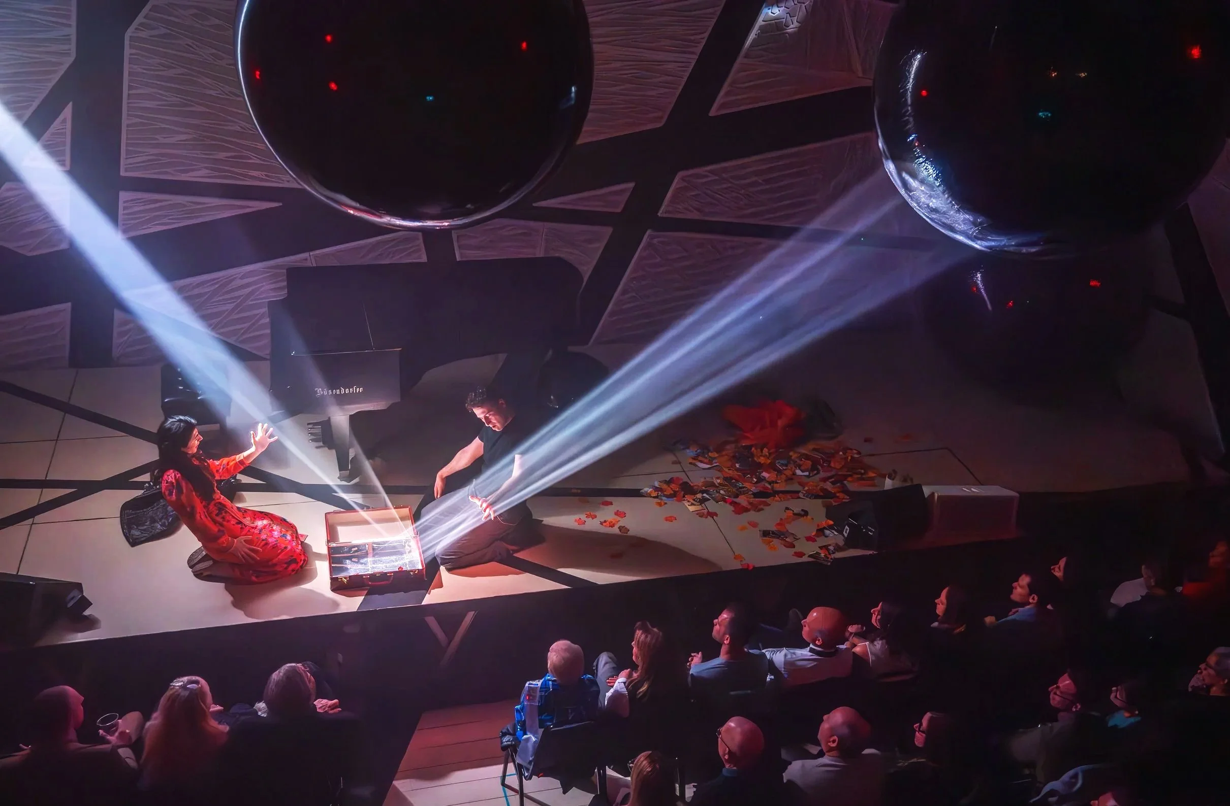 Infinitesimal — explore what happens when we pass from this life to the beyond in this intimate & adventurous chamber opera