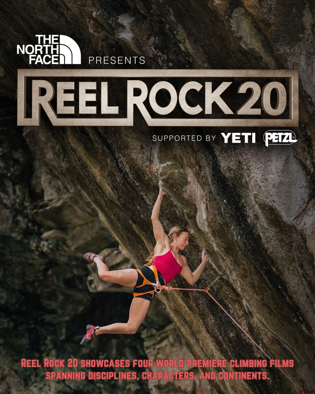 REEL ROCK 20 is coming up on November 12th! We are stoked to partner with @mtn.rec to bring you the four amazing films in this year's @reelrock lineup!
.
Thursday November 12th at Del Oro Theater in Grass Valley 
Doors open at 6:00pm
Show starts at 6