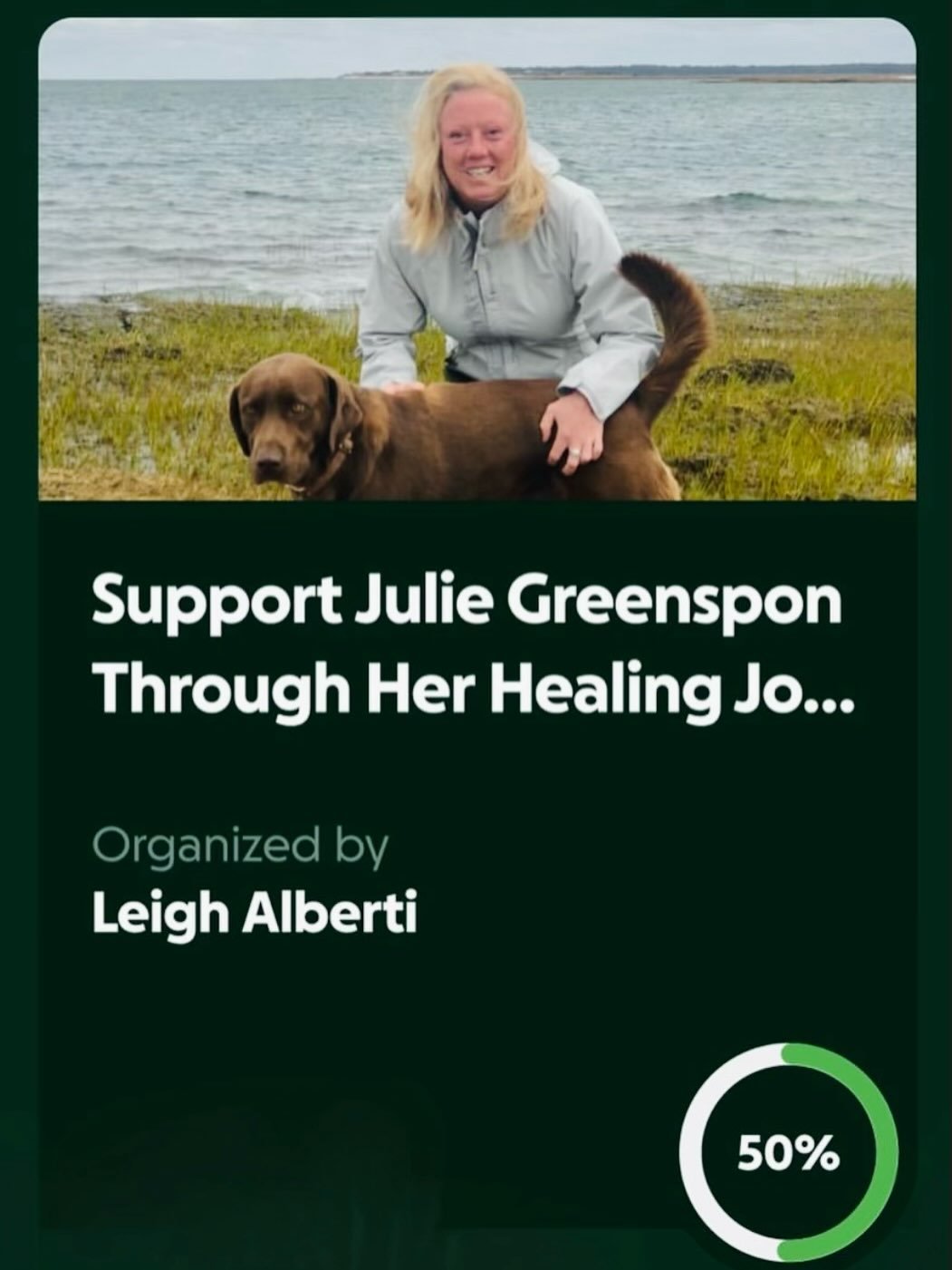 Dearest community,

Our cherished friend and teacher, Julie Greenspon, is bravely facing cancer for the second time. Those who know Julie have experienced her generous and altruistic heart - expansive and gentle in a way that feels both rare and extr