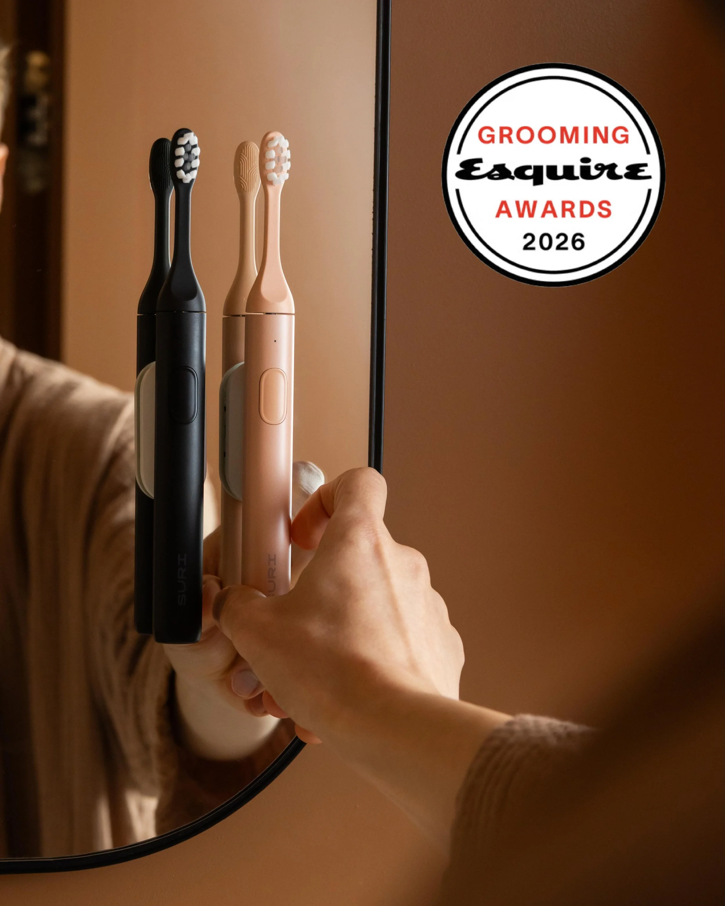 @discoversuri named Best Sustainable Toothbrush by @esquire