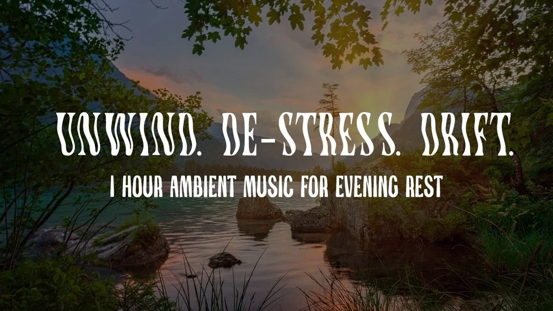 quietly, i&rsquo;ve been uploading. 🎧

over the past few weeks i&rsquo;ve been building out my @youtube with a series of long-form ambient mixes &mdash; each one designed for deep listening, focus, winding down, or just having something beautiful ru