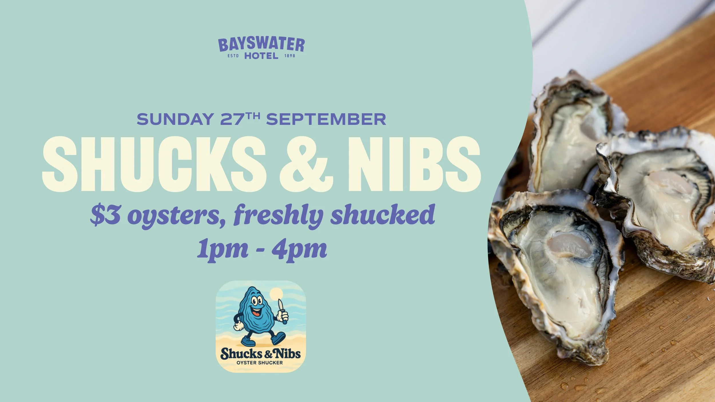 Oysters with Shucks and Nibs