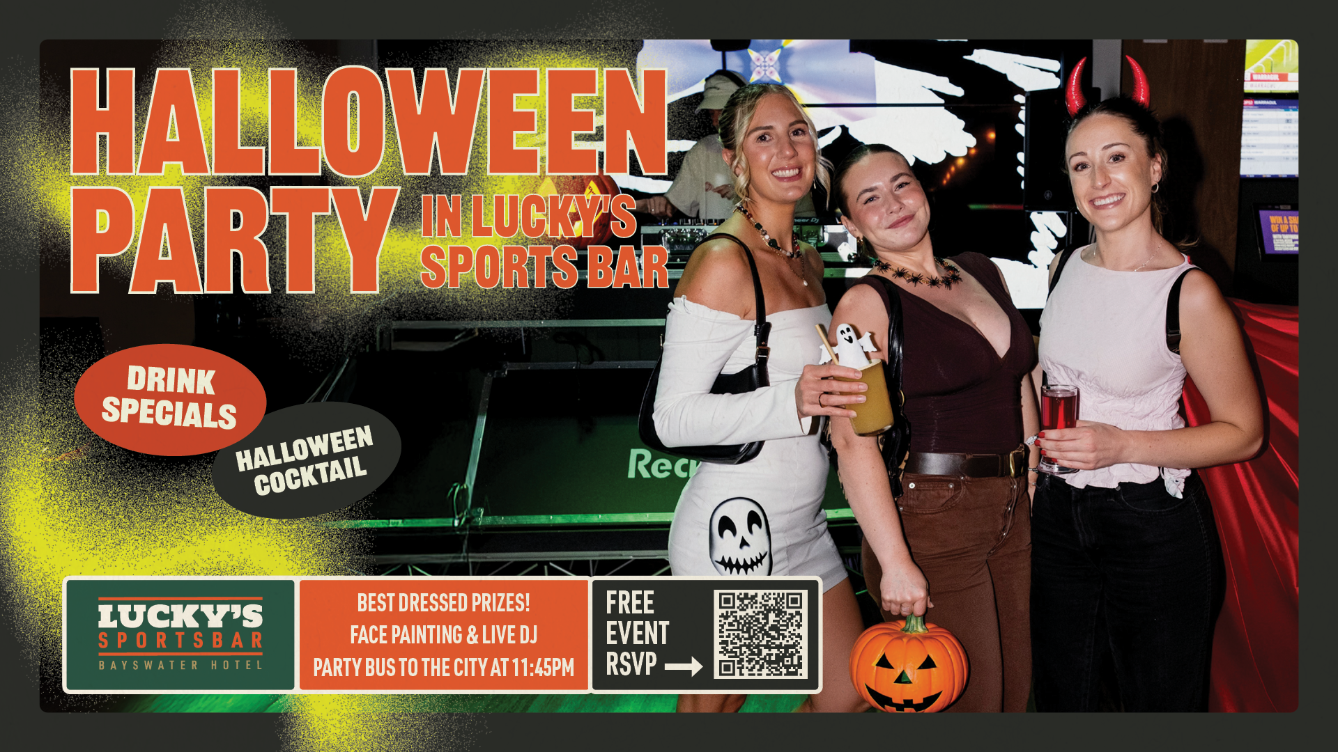 Halloween Party at Lucky's