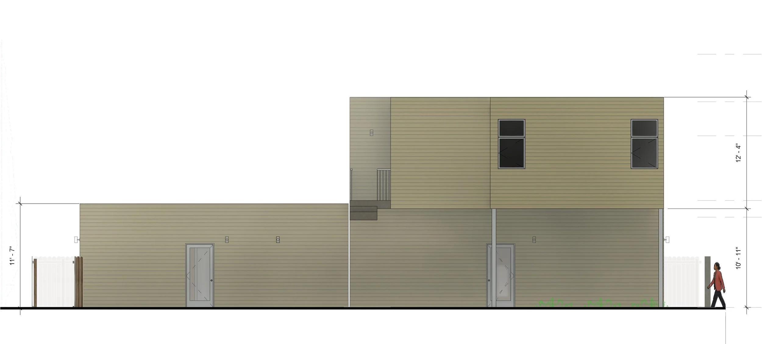 Proposed West Elevation
