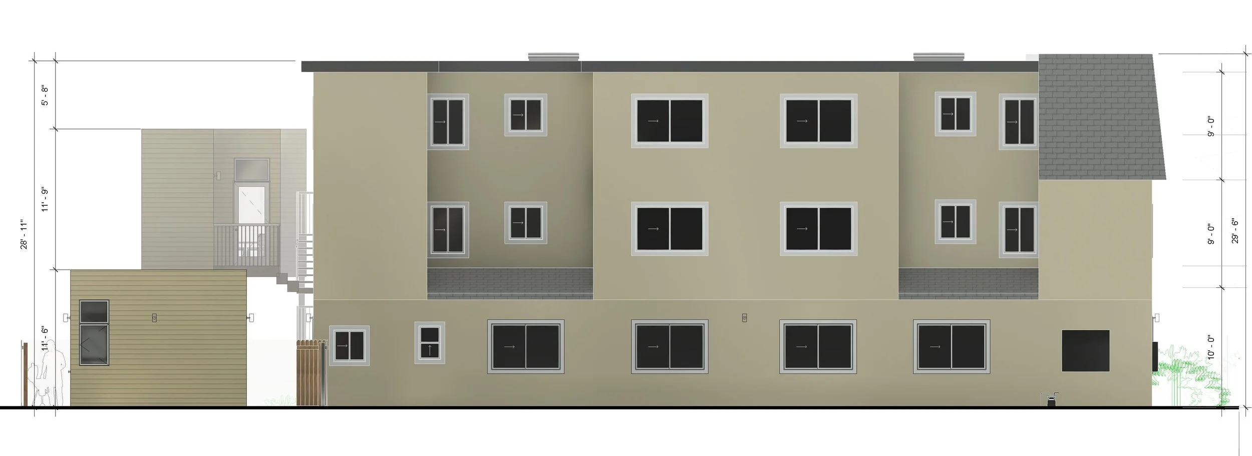 Proposed North Elevation