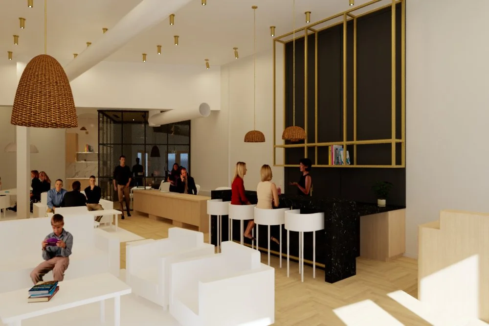 San Francisco Bay Area Black-Owned Boutique Vicinity Architects' Commercial Tenant Improvement in Marin County.