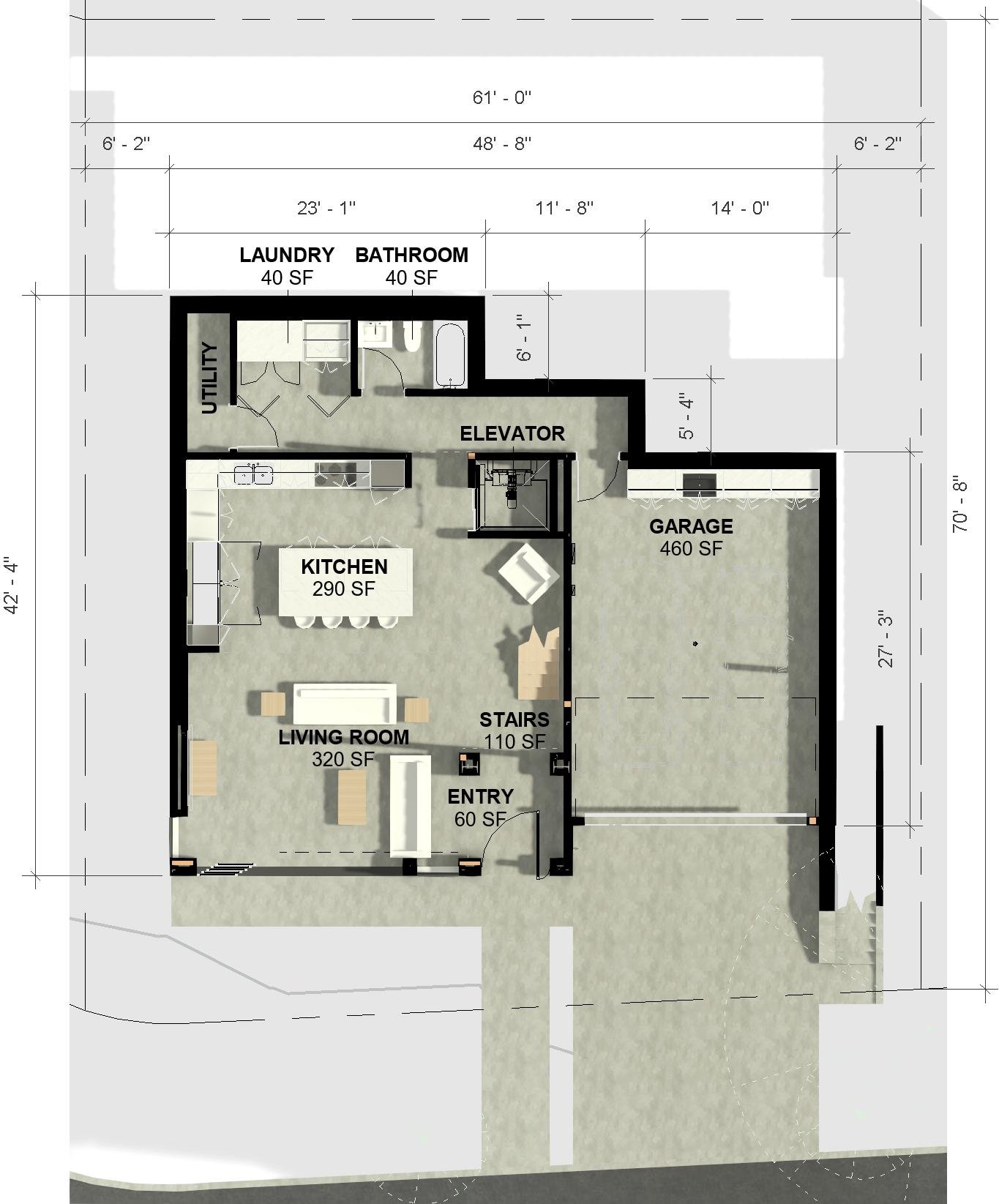 Floor Plan Level 01