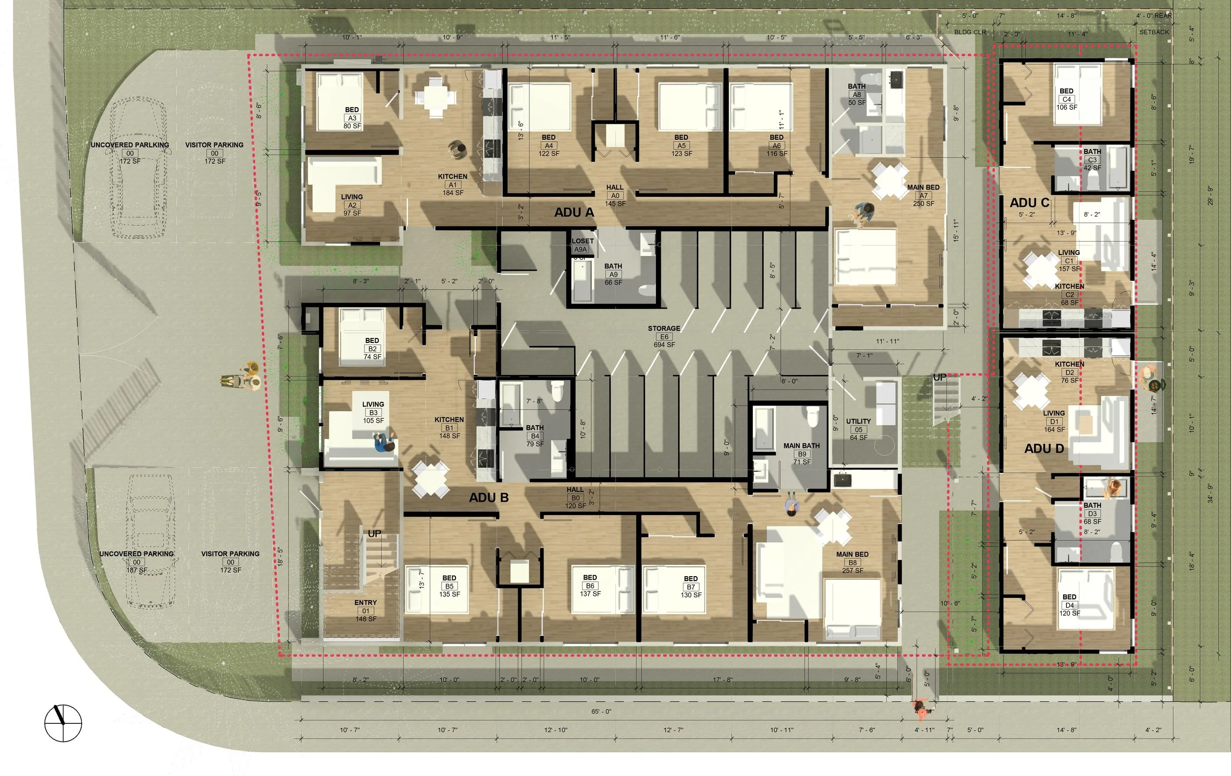 Proposed Floor Plan Level 01