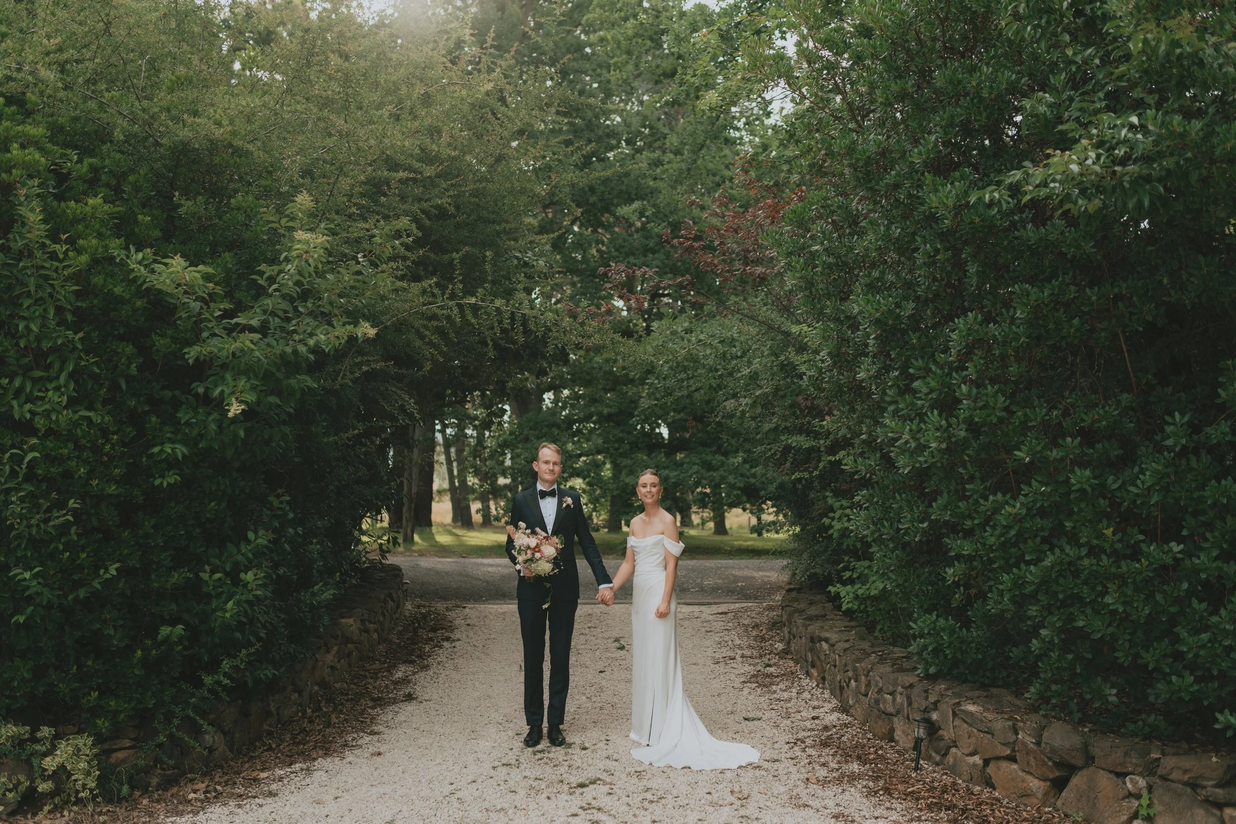 A Kiss to the Hand, Laura &amp; Callum at Mayfield Vineyard