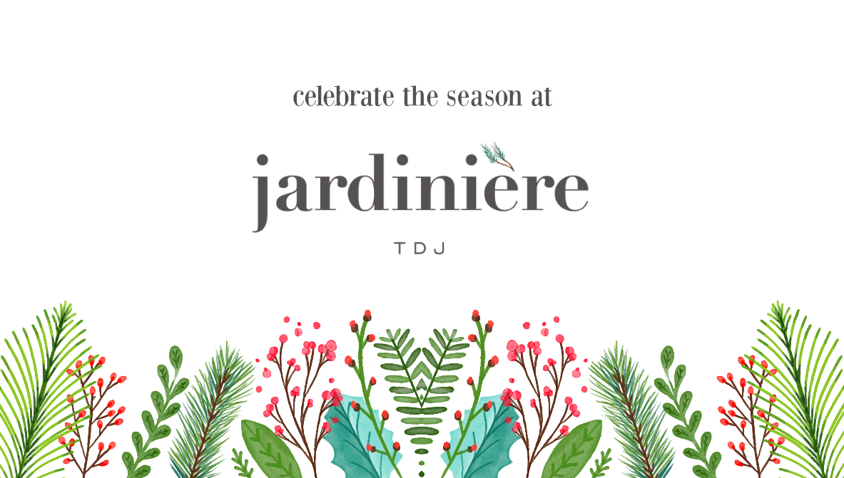 We got the order from the chef Audie of Jardinière