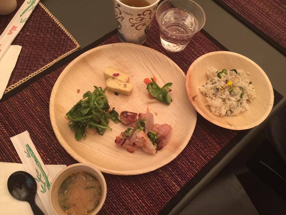 Aedan catered lunch at Asian Art Museum!