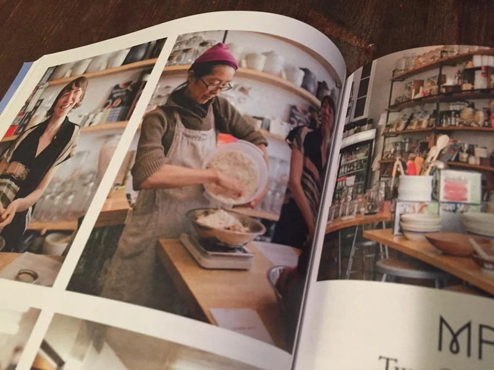 An article about fermentation in Edible East Bay magazine