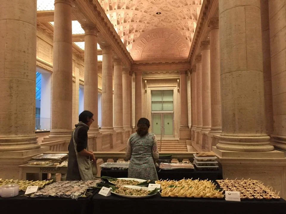 We had a big catering to Asian Art Museum