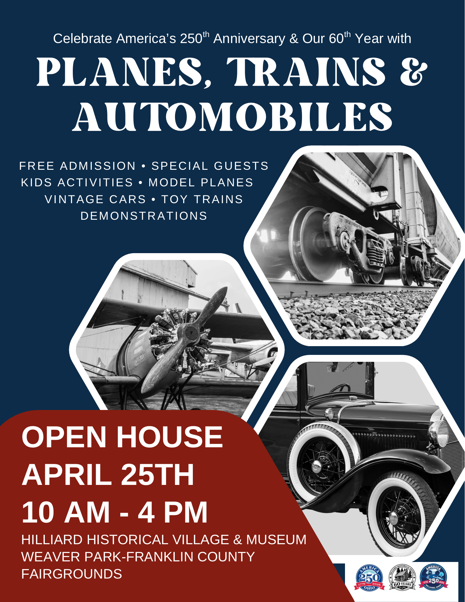 Planes, Trains &amp; Automobiles Open House