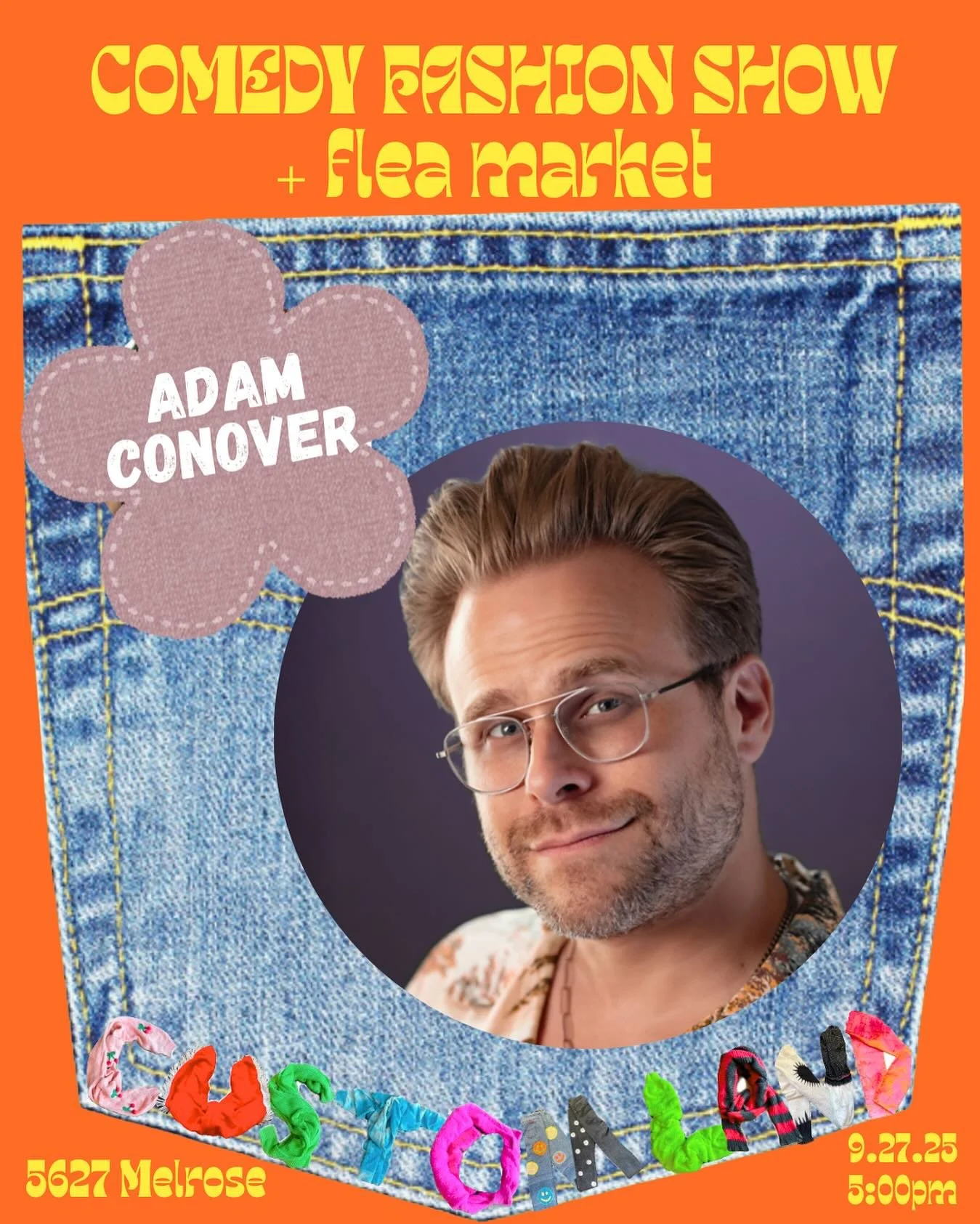 Yup u read that right - we got the iconic @adamconover on the lineup for this Saturday!! You may know him from Adam Ruins Everything, but at this show, Adam Makes Everything Better!!!!! 🎟️🎟️🎟️ free tix in bio get em while you can!!