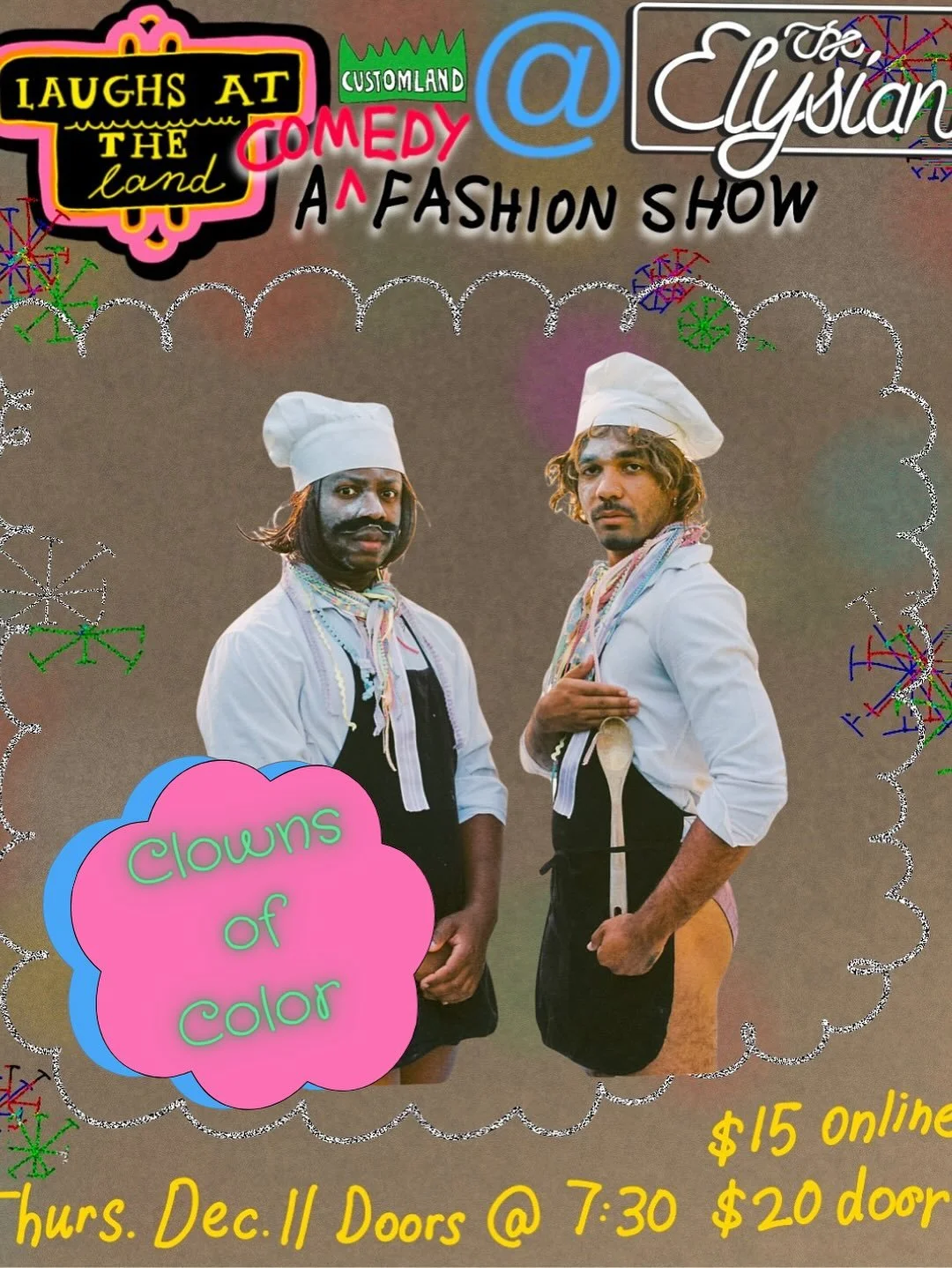 @clownsofcolor have been on our wishlist - it&rsquo;s a holiday miracle to have them on our 12/11 show! Guess we&rsquo;ve been nice this year 😇🙂&zwj;↕️

🎟️ LINK IN BIO WHAT ARE YOU DOING JUST GET THEM ALREADY !!!