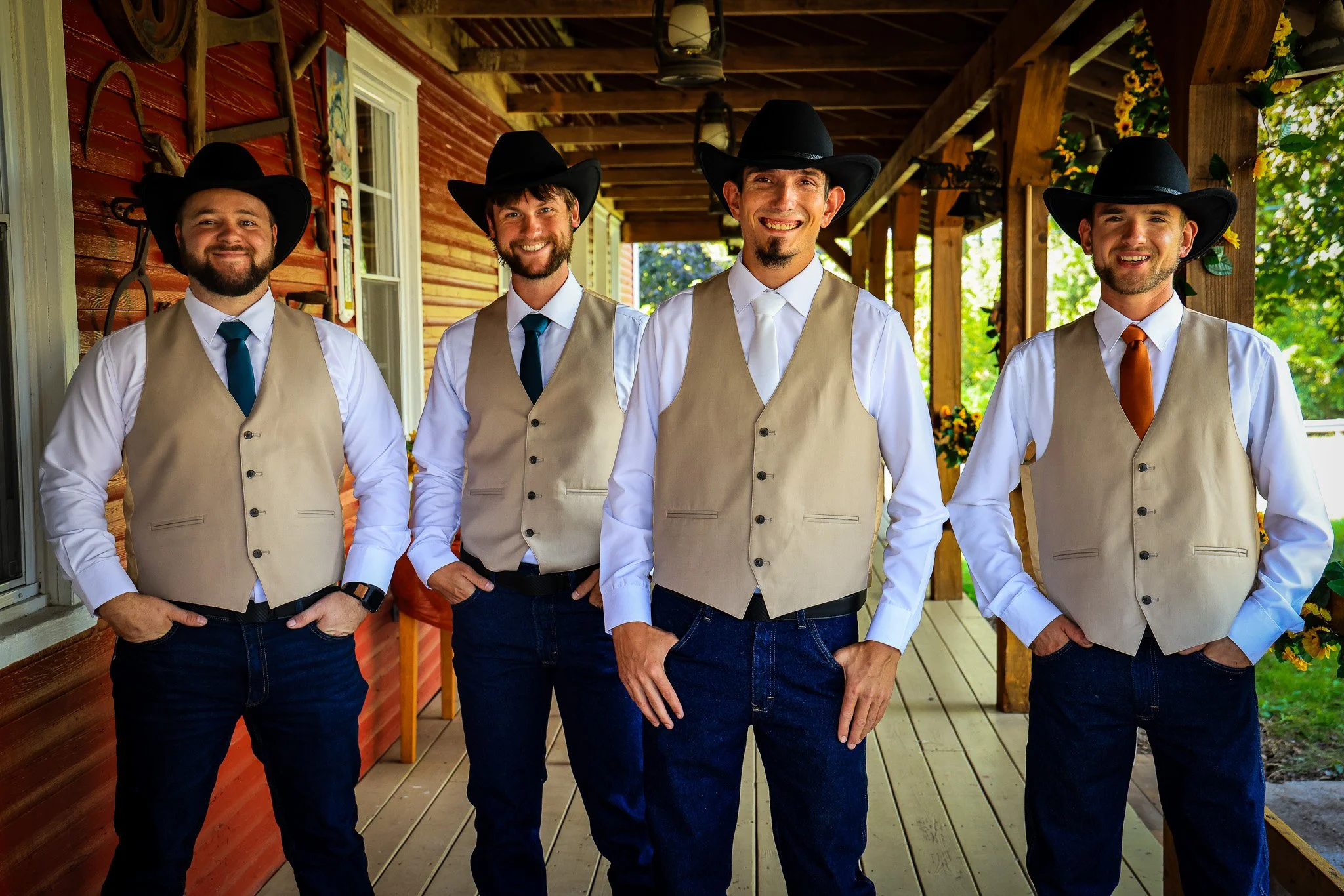 cowboy groomsmen