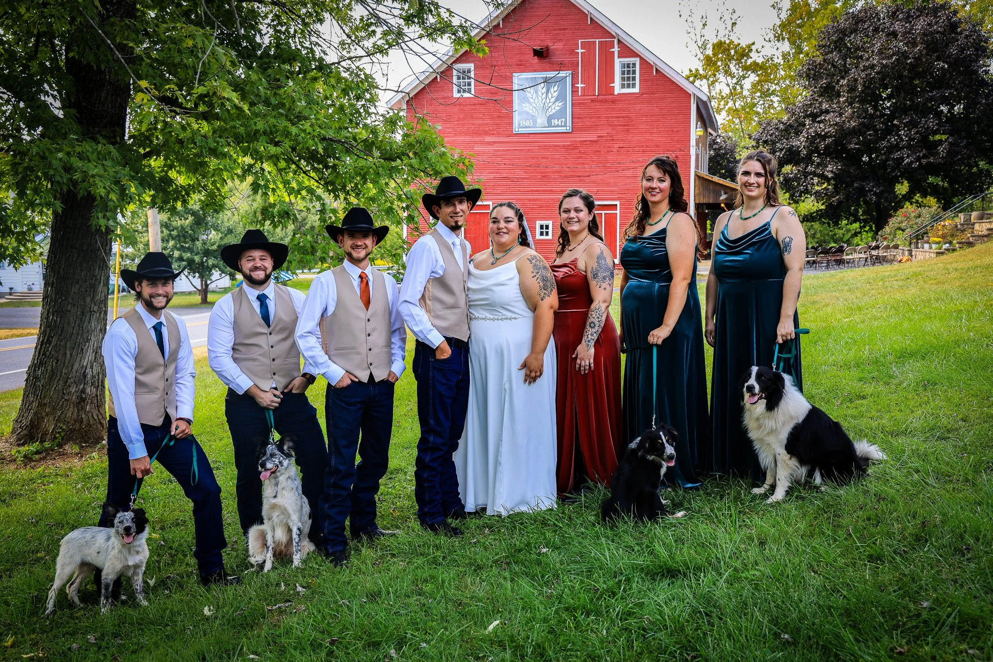 cowboy wedding