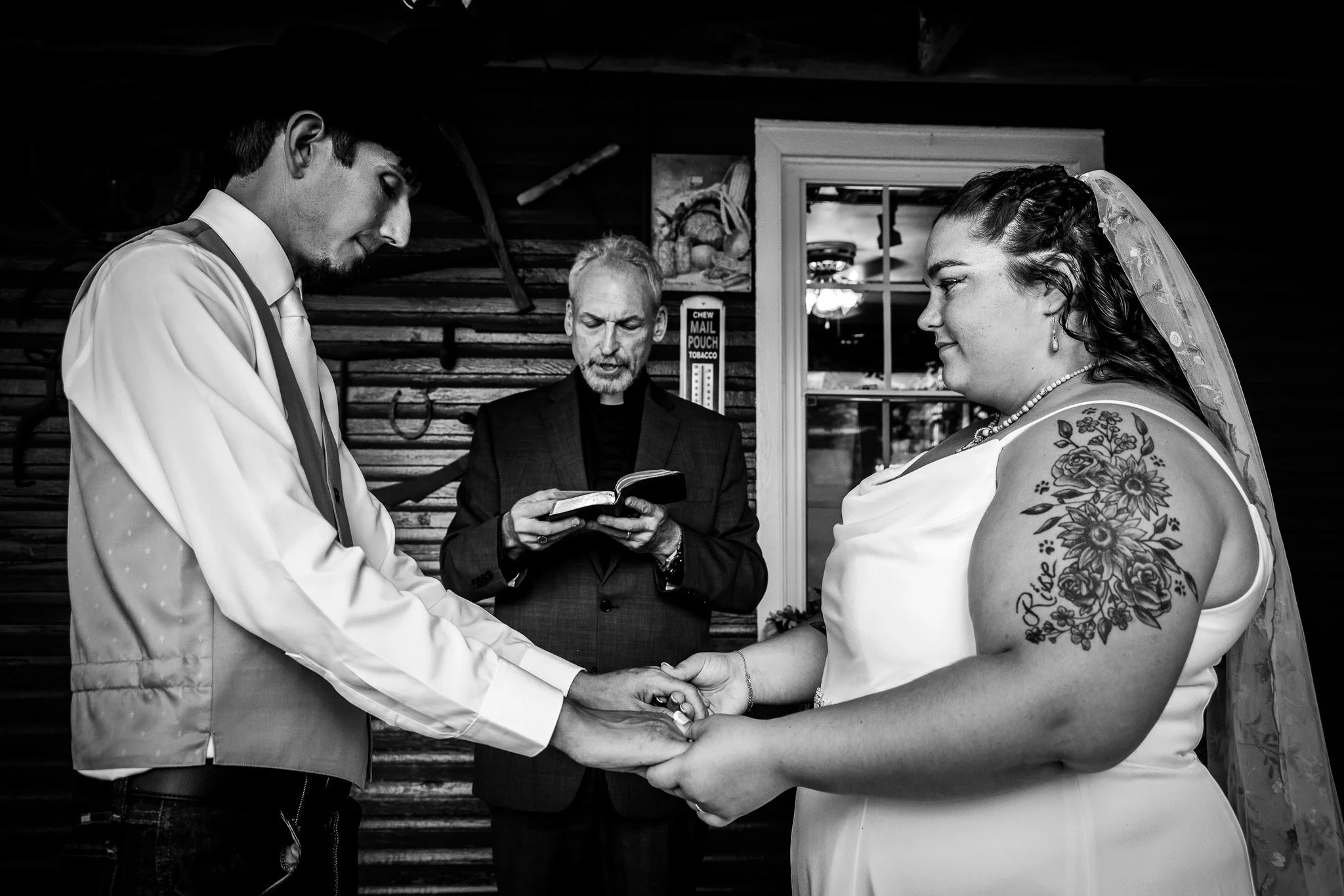 exchanging vows