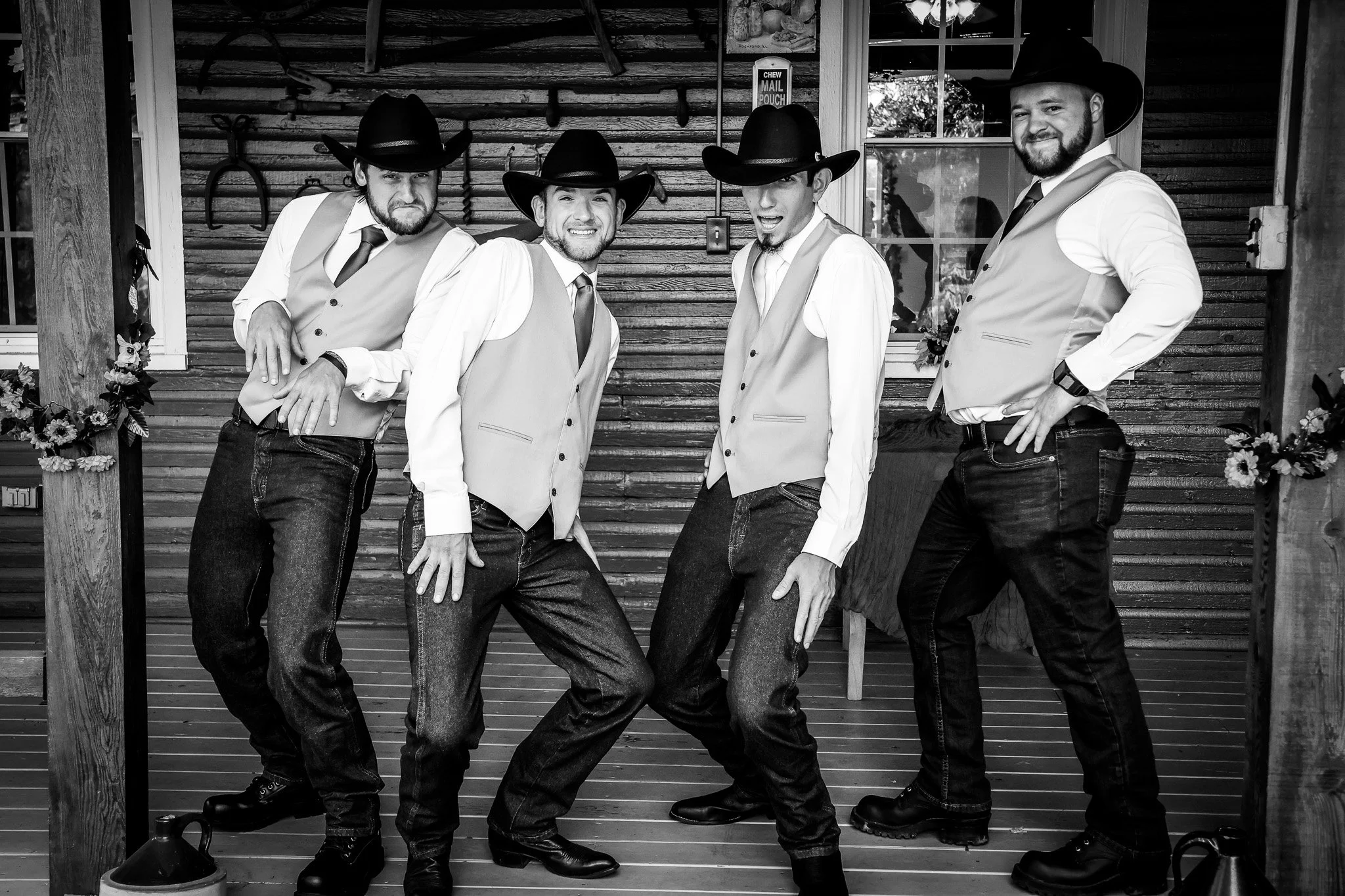 funny groomsmen whysall photography