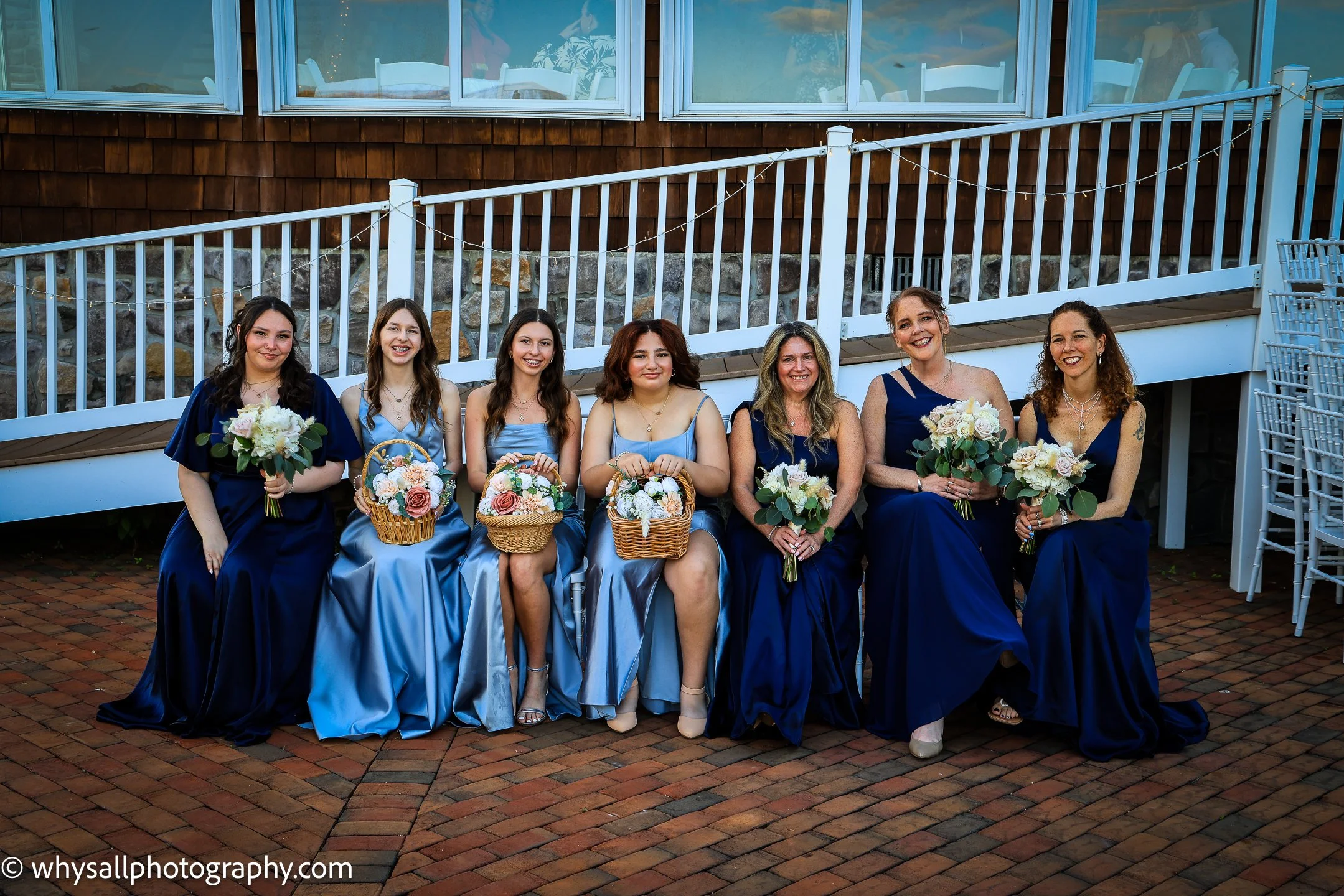 Bridesmaids in a arow
