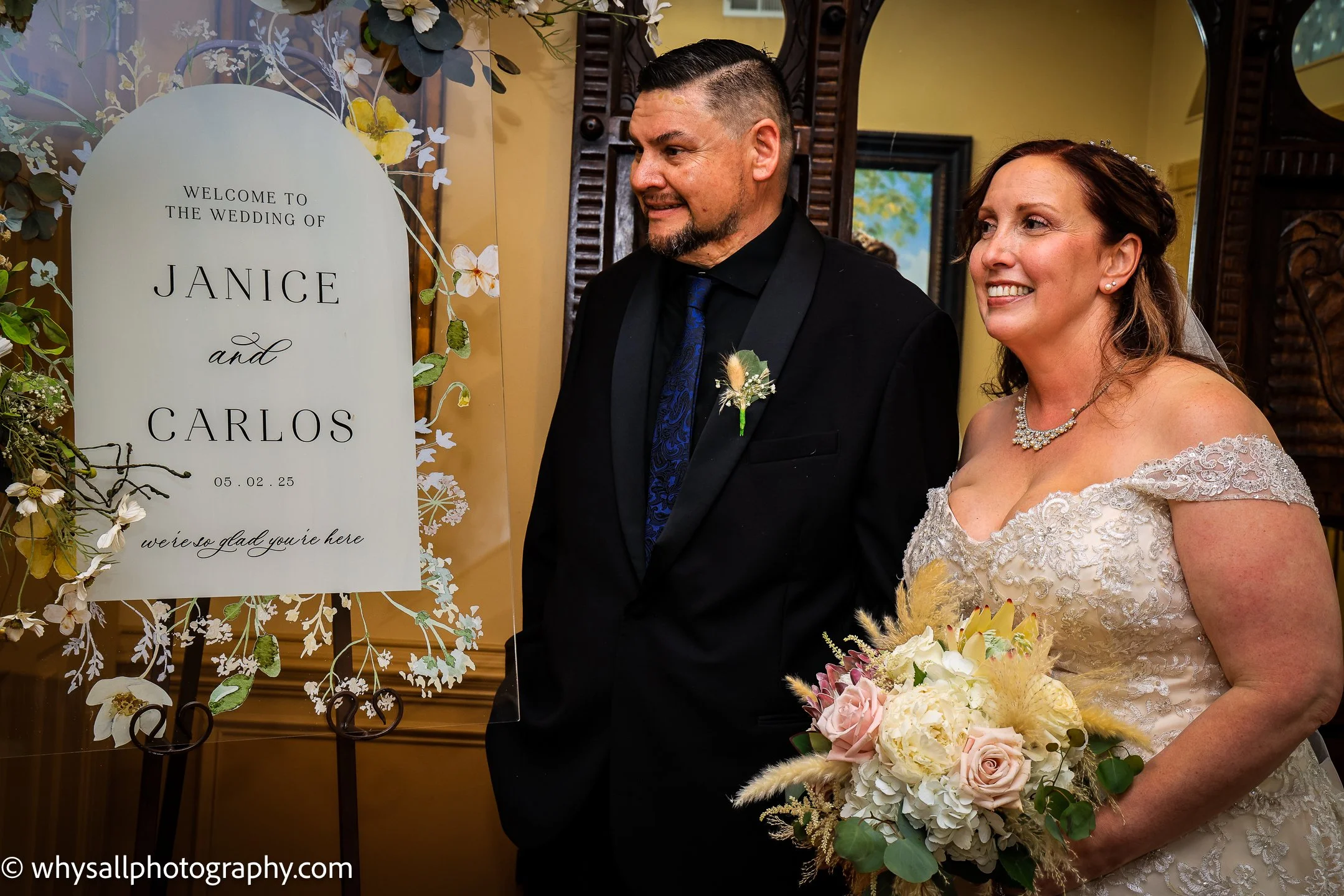 Bride and groom