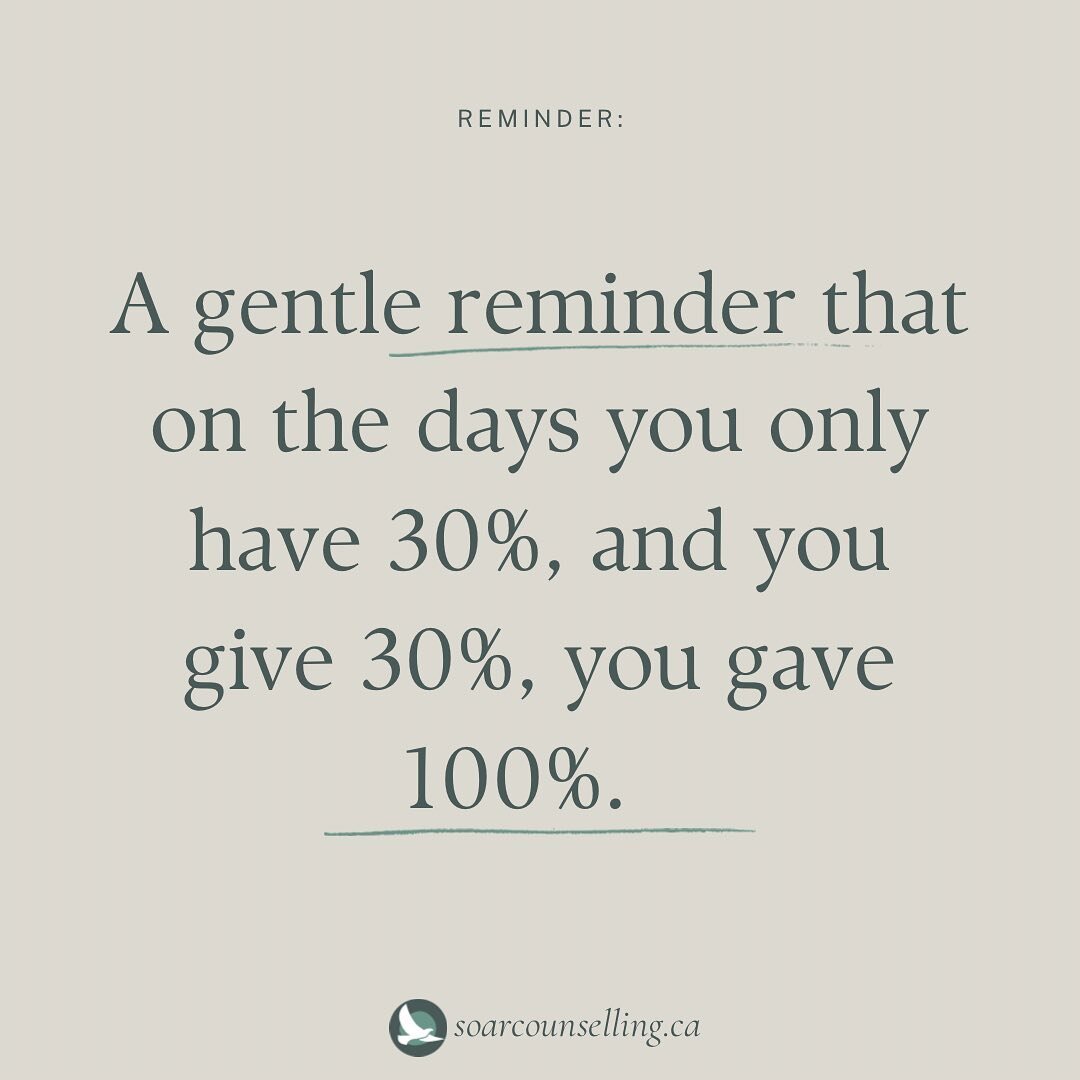 A gentle reminder. ✨

.
.
.

#southsurreybc #counsellingservice #counselling #therapy #validation #registeredclinicalcounsellor #mentalhealth #mentalhealthawareness #selfcare #childandyouth #couples #family #support #onlinetherapy #therapistsofinstag