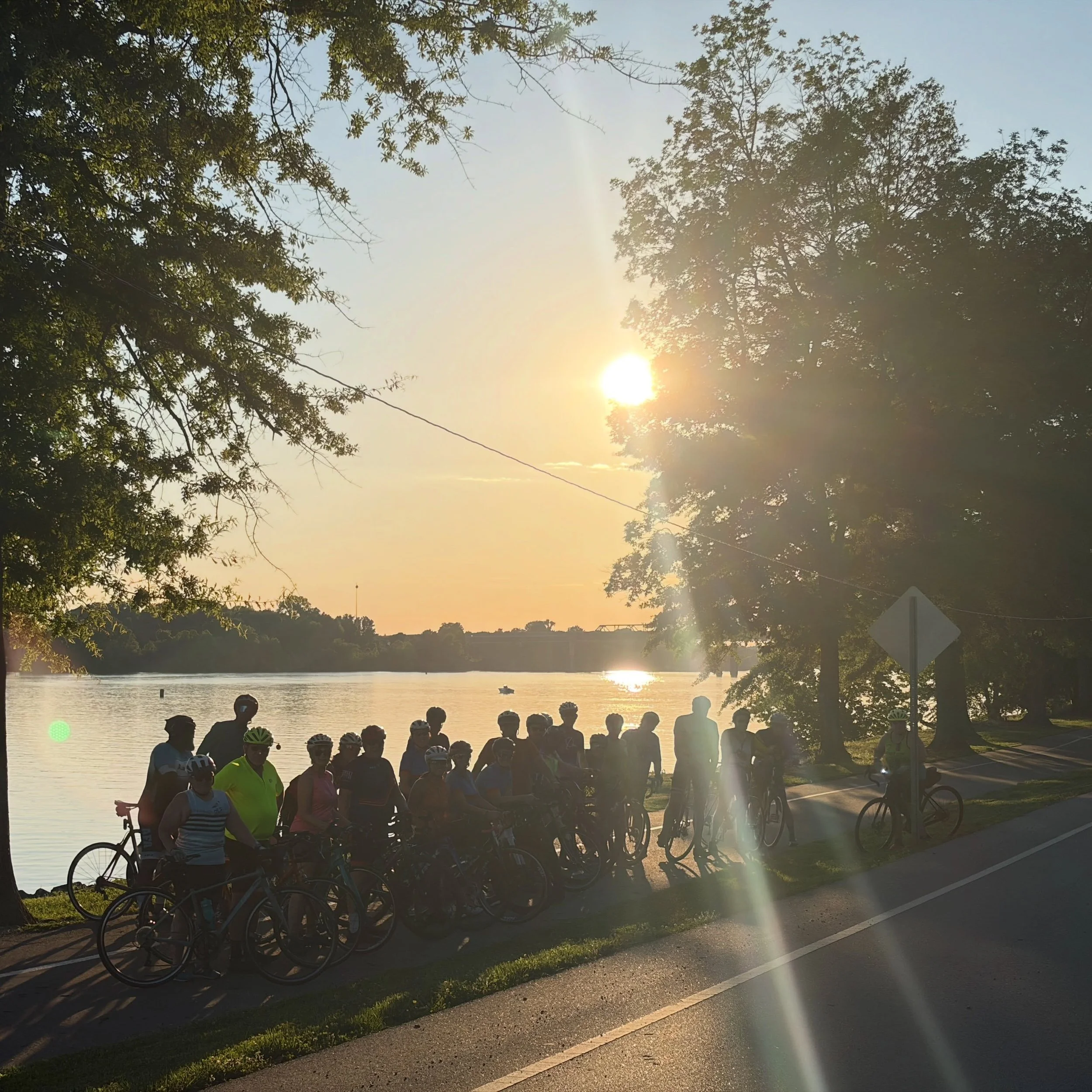 What a pleasant scoot tonight!  #sunsetcruise