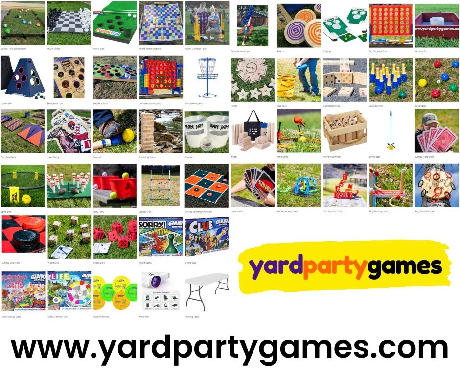 Want something for everyone at your upcoming wedding?  Not everyone likes to dance, so having yard games provides an alternative way for guests to have fun and socialize.  We bring the party to your special day.  Make a reservation today or check out