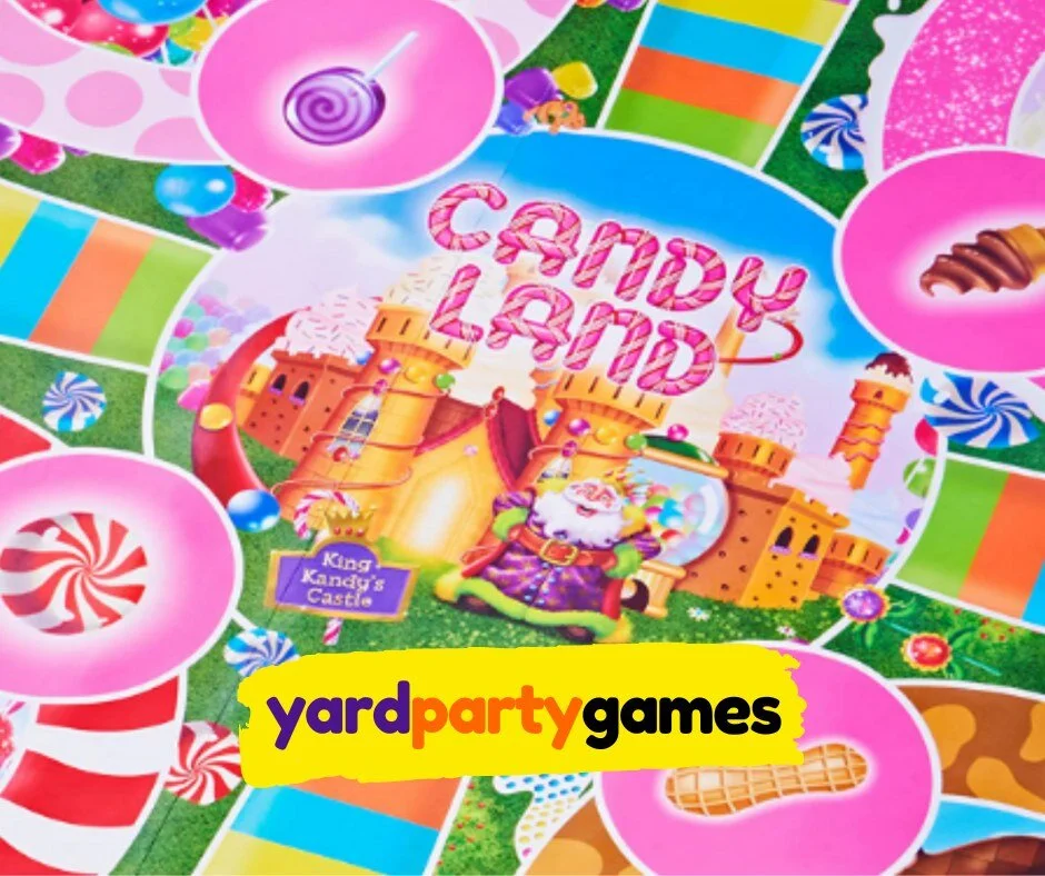 Ready for a sweet adventure?  This is a sugar rush of fun.  Taste the rainbow and dream about the Candy Cane Forest and climb Gumdrop Mountain.  Reserve Giant Candy Land for your next party or event at www.yardpartygames.com 

#yardpartygames #yard #