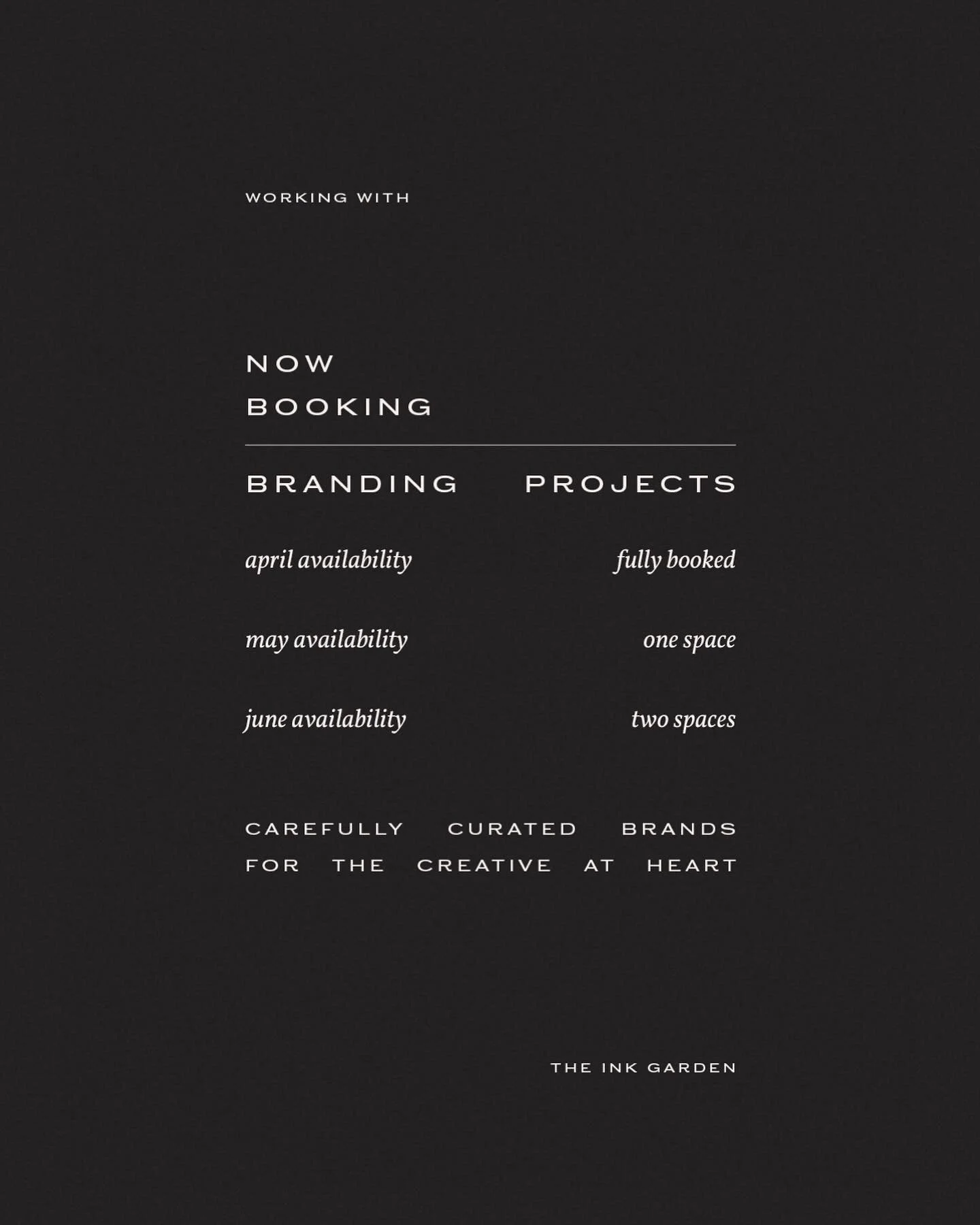 2026! If this is what the whole year looks like, I&rsquo;m strapped in. The projects and people I&rsquo;ve been talking with. Dream. Project briefs: creatively inspired. And me? I&rsquo;m in love. With it all. If you want a designer who&rsquo;s going