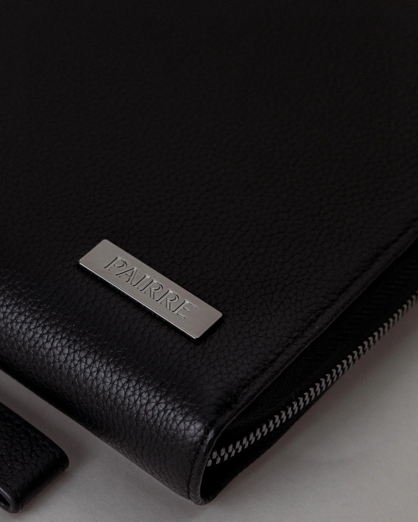 From screen to real life product 🖤 This is a feeling I never get tired of. Details from @pairre.label&rsquo;s first product drop and I can confirm, they&rsquo;re even better in person. Can&rsquo;t wait to take my passport wallet out&hellip; now I ju