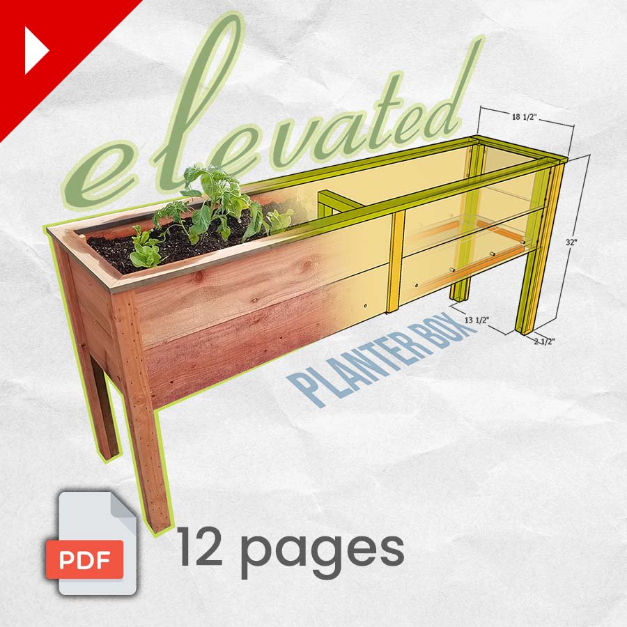 Elevated Planter Box Plans