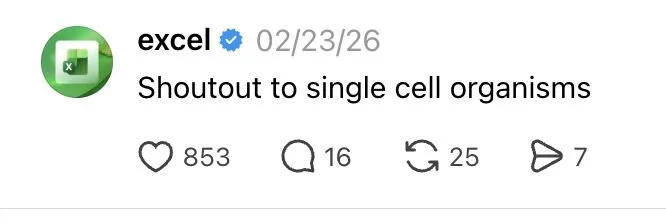 Content: Shoutout to Single Cell Organisms