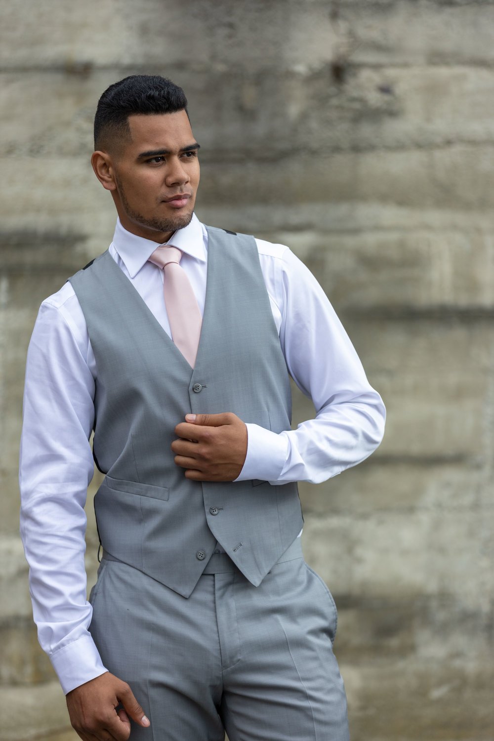 Light Grey  Nelson Tailors Menswear