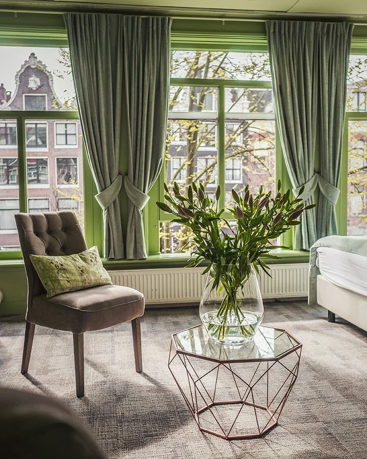 't Hotel Amsterdam interiér