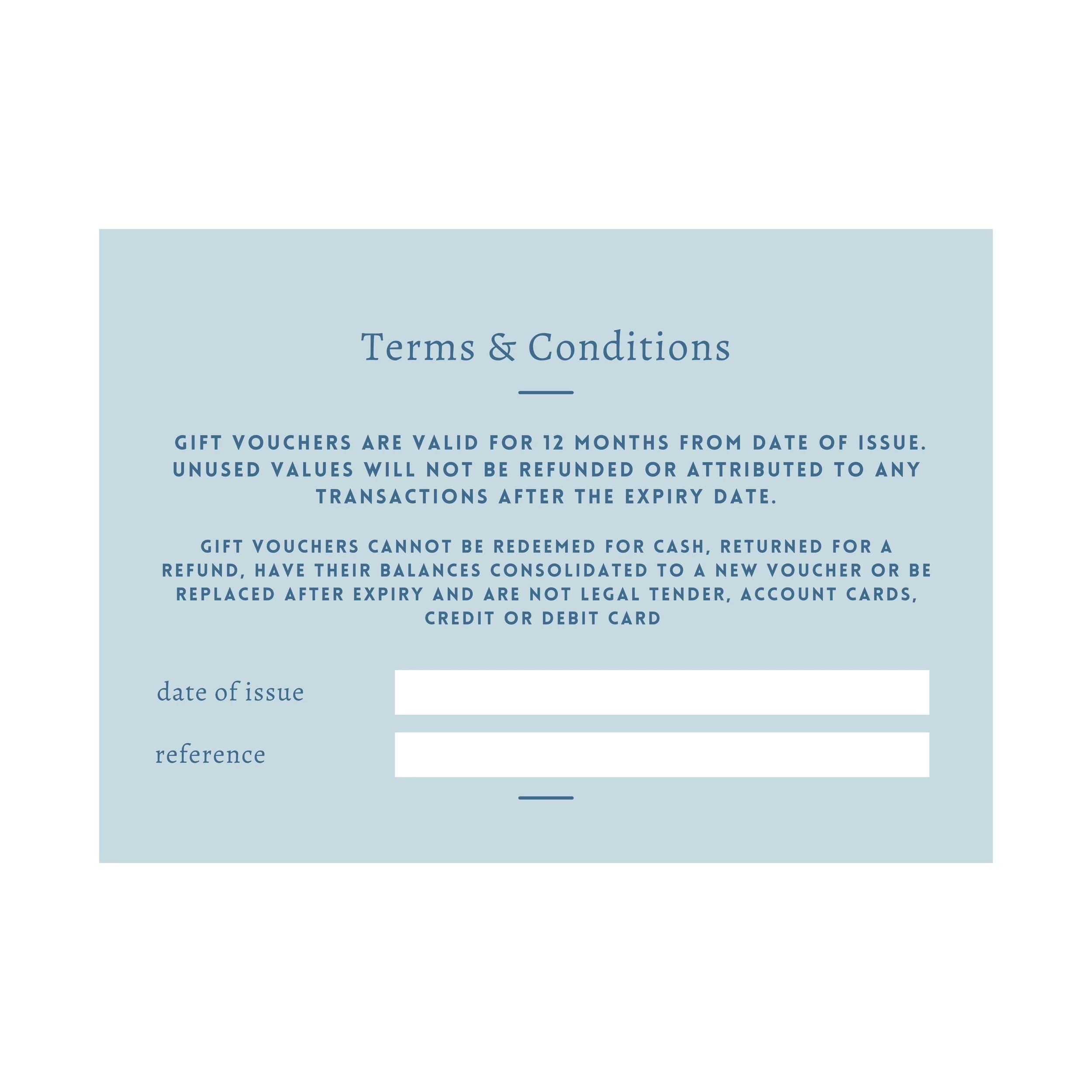 Ferry Boat Inn Gift voucher Physical — home