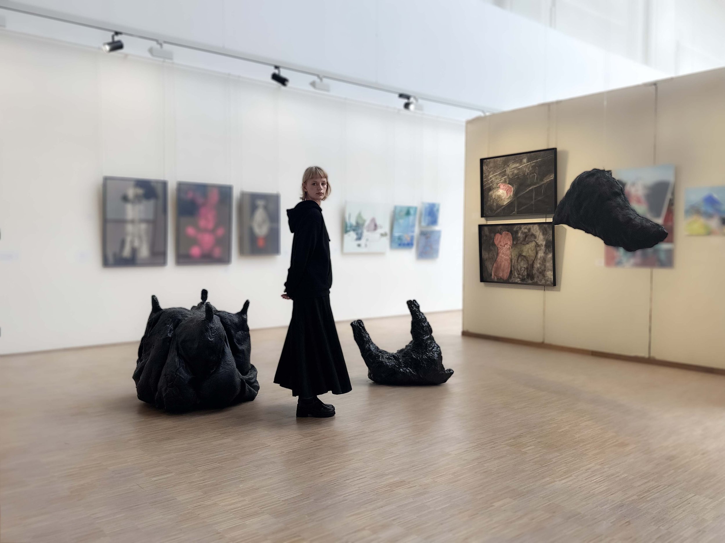 Janneke Leenders with MOE, THE BLACK SHEEP and STRAIN, Approachable Art, Campo & Campo, Antwerp, 2026