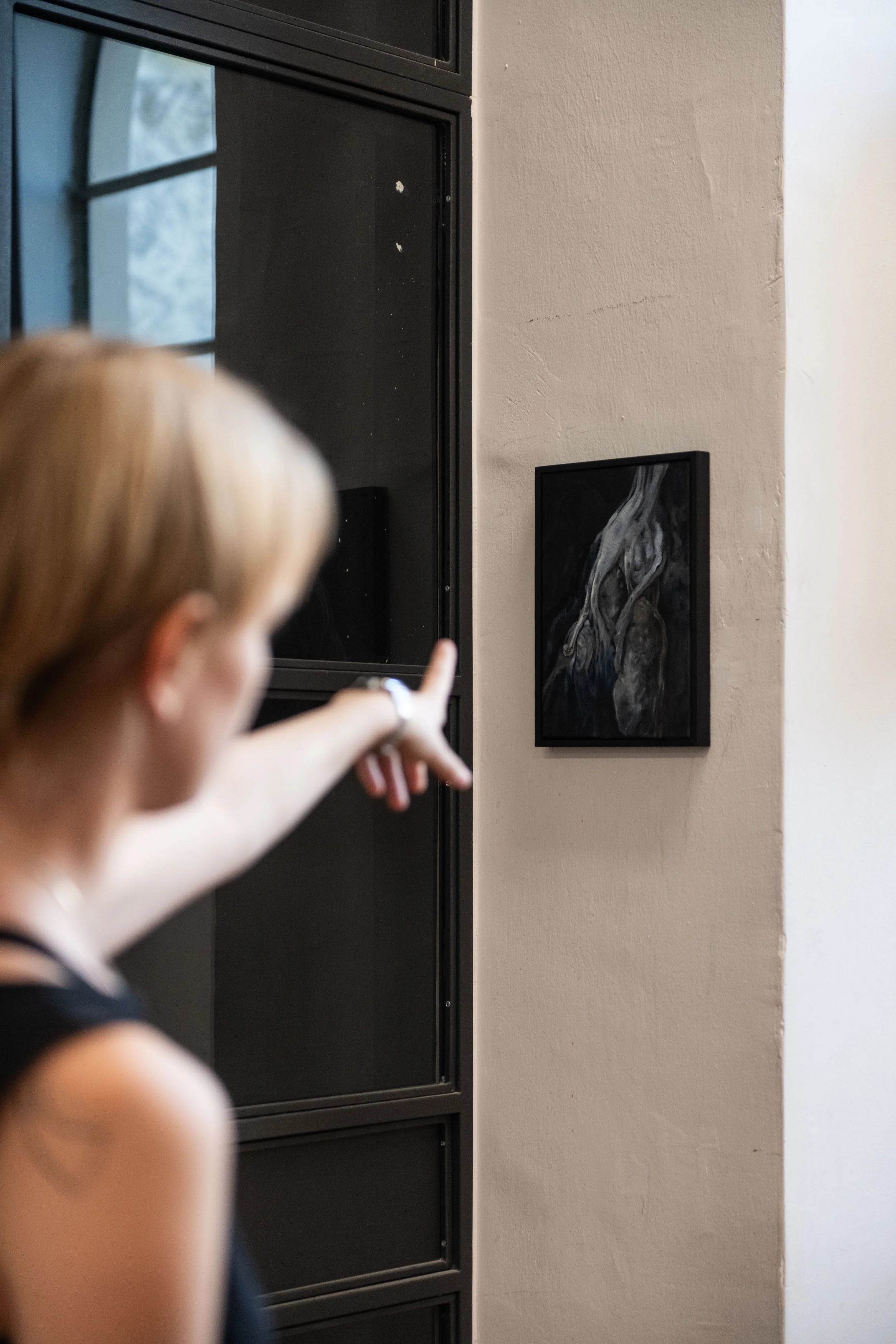 Janneke Leenders 
“Testimony 1”
Acrylic on canvas 
23 x 31 cm
2024