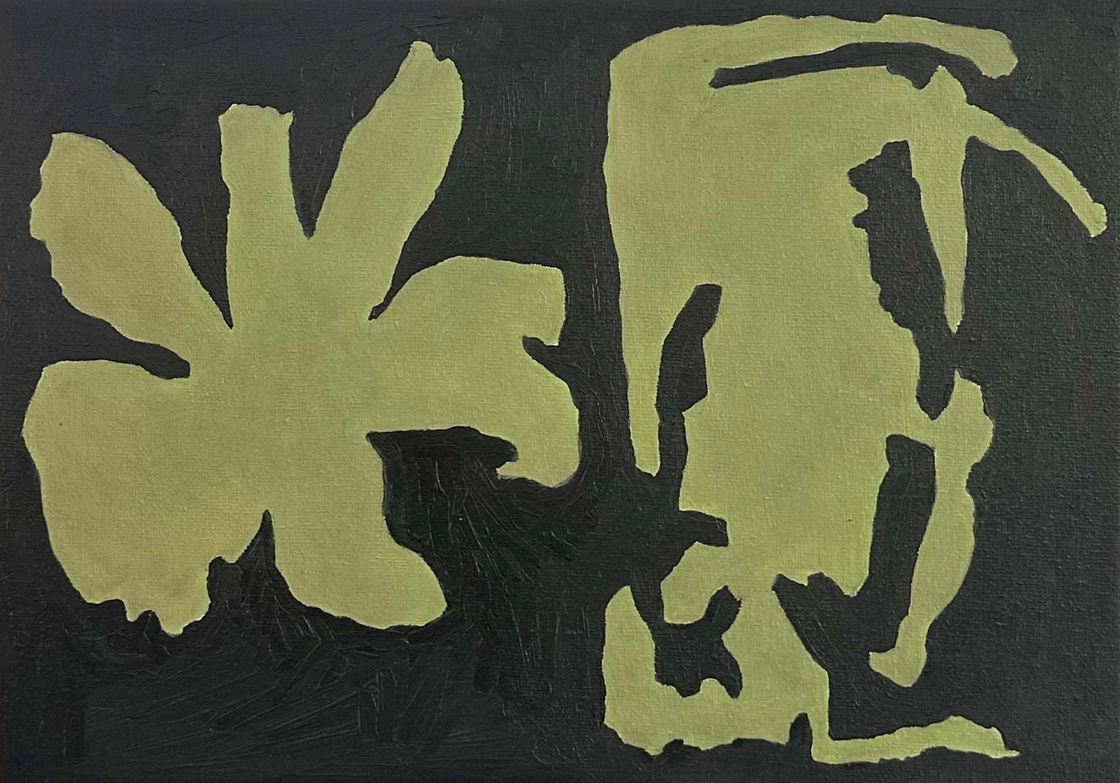 "Toch Wel Heel Stil Zo"
Oil on canvas
31 x 23 cm
2025